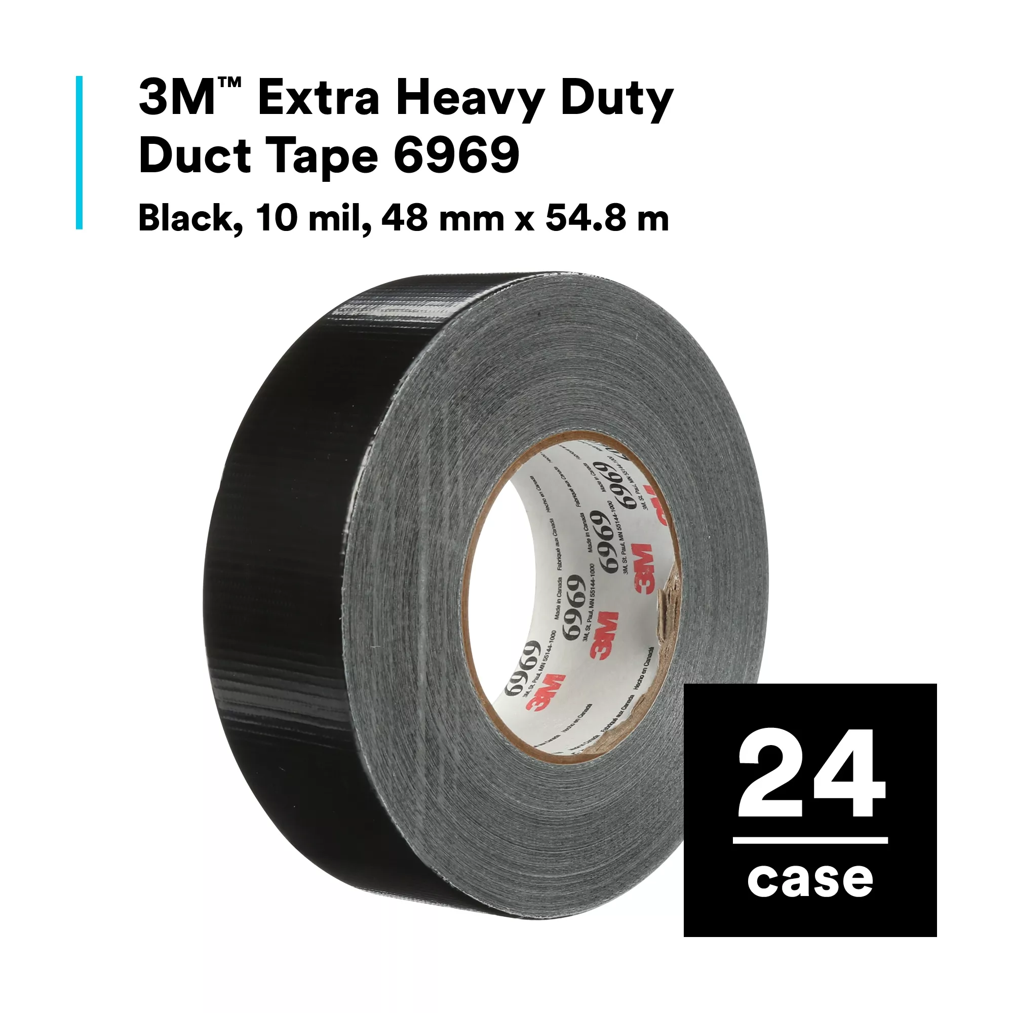 SKU 7000001232 | 3M™ Extra Heavy Duty Duct Tape 6969