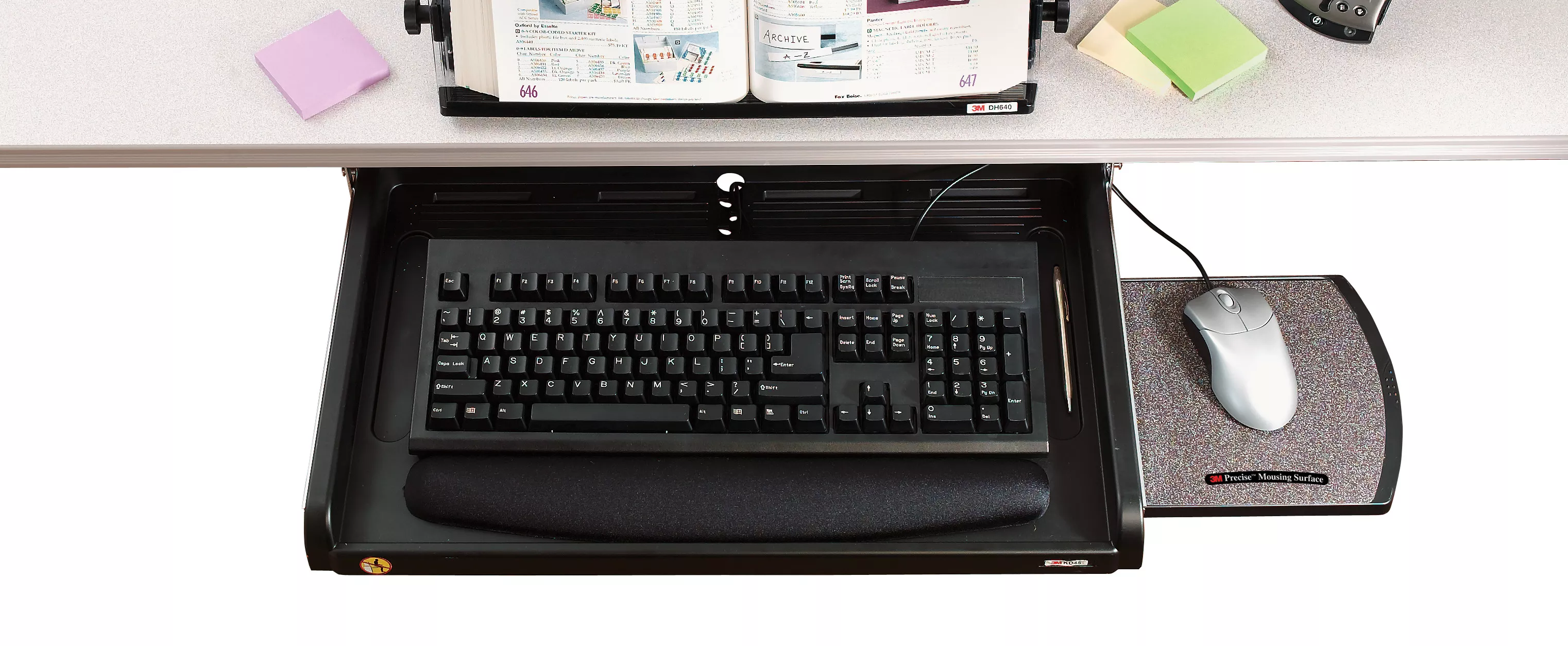 Product Number KD45 | 3M™ Desktop Keyboard Drawer KD45