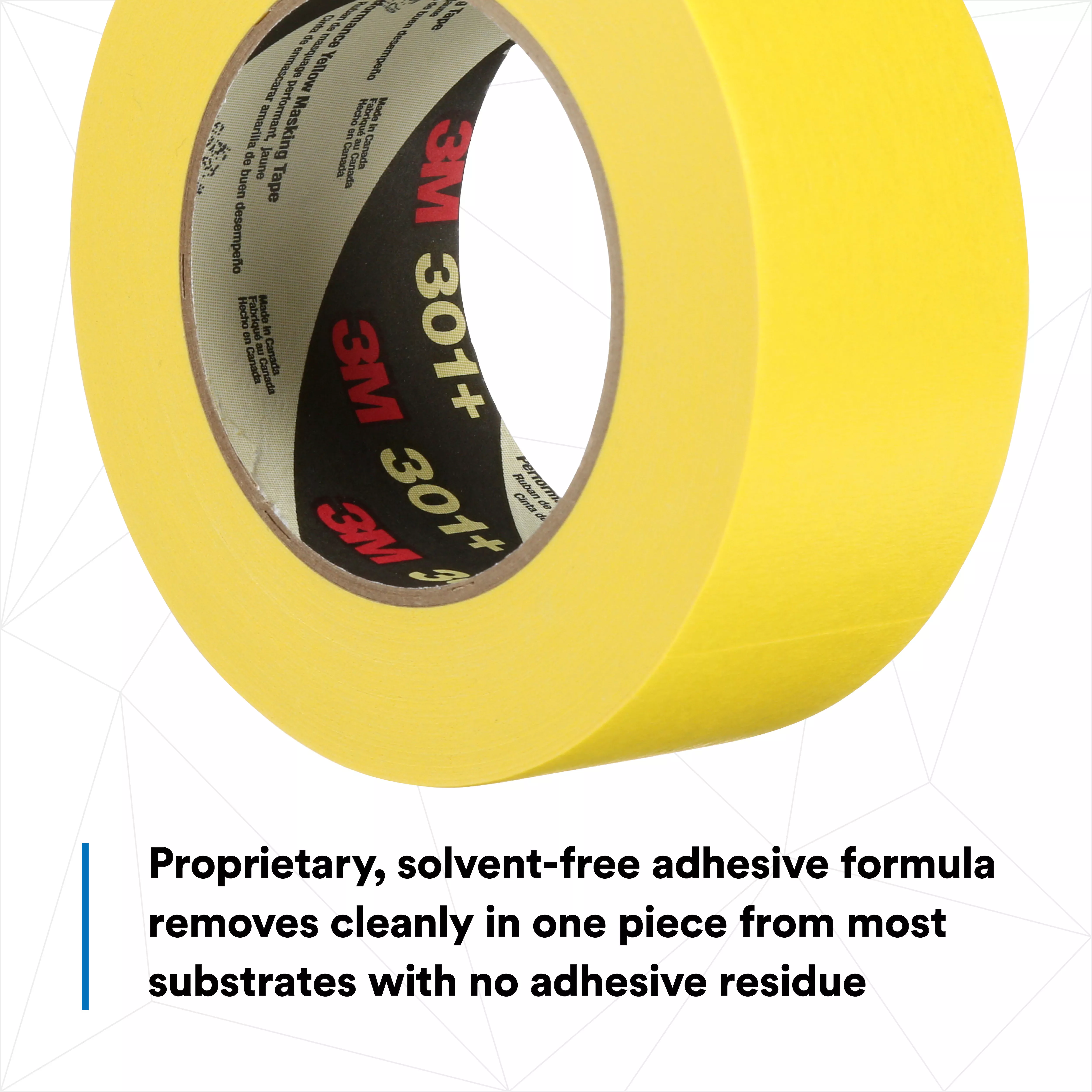 SKU 7000148420 | 3M™ Performance Yellow Masking Tape 301+