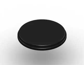 3M™ Bumpon™ Protective Products SJ57B1 Black, 3000/Case