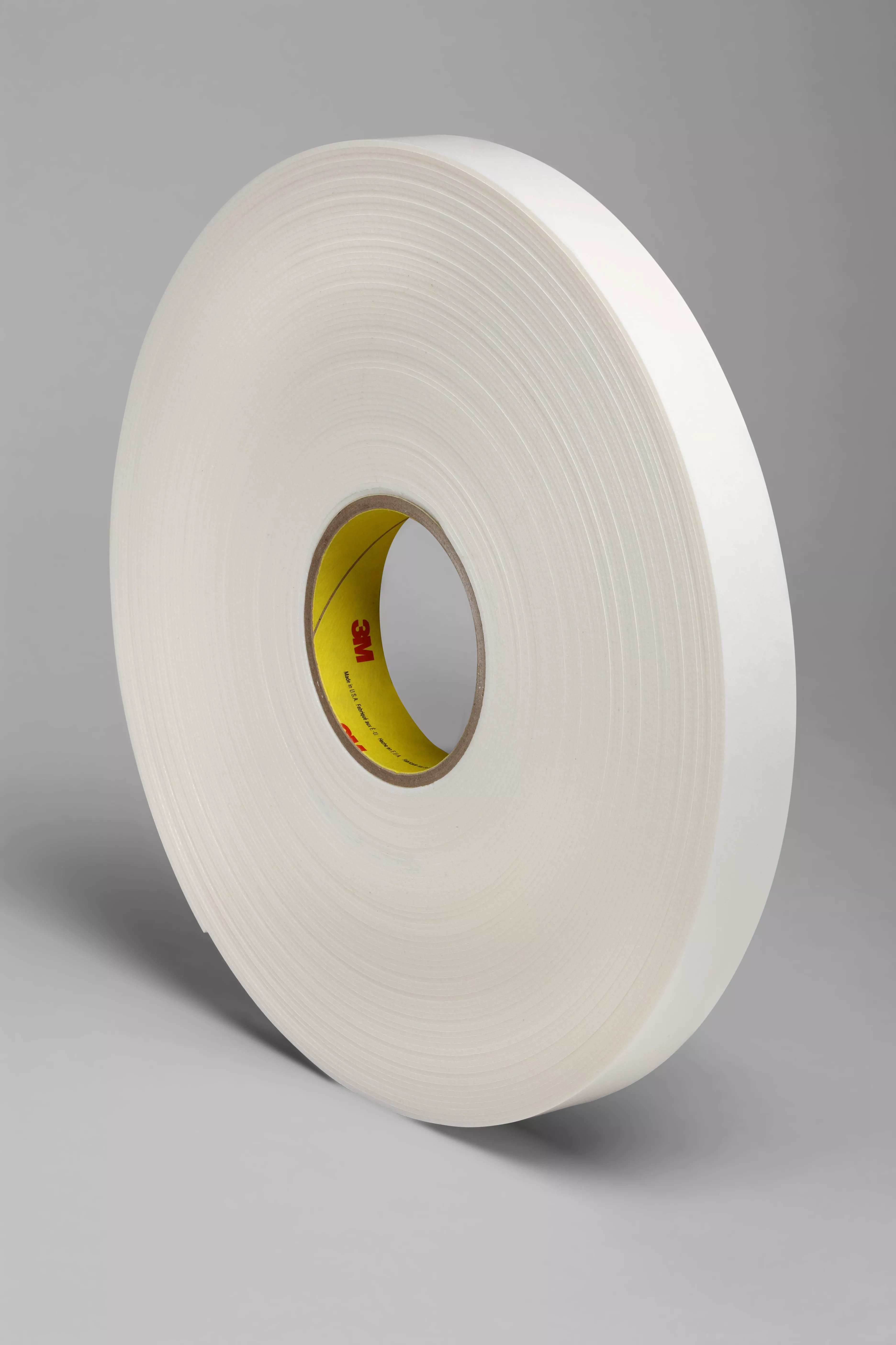 3M™ Double Coated Polyethylene Foam Tape 4466, White, 2 in x 36 yd, 62
mil, 6 Roll/Case