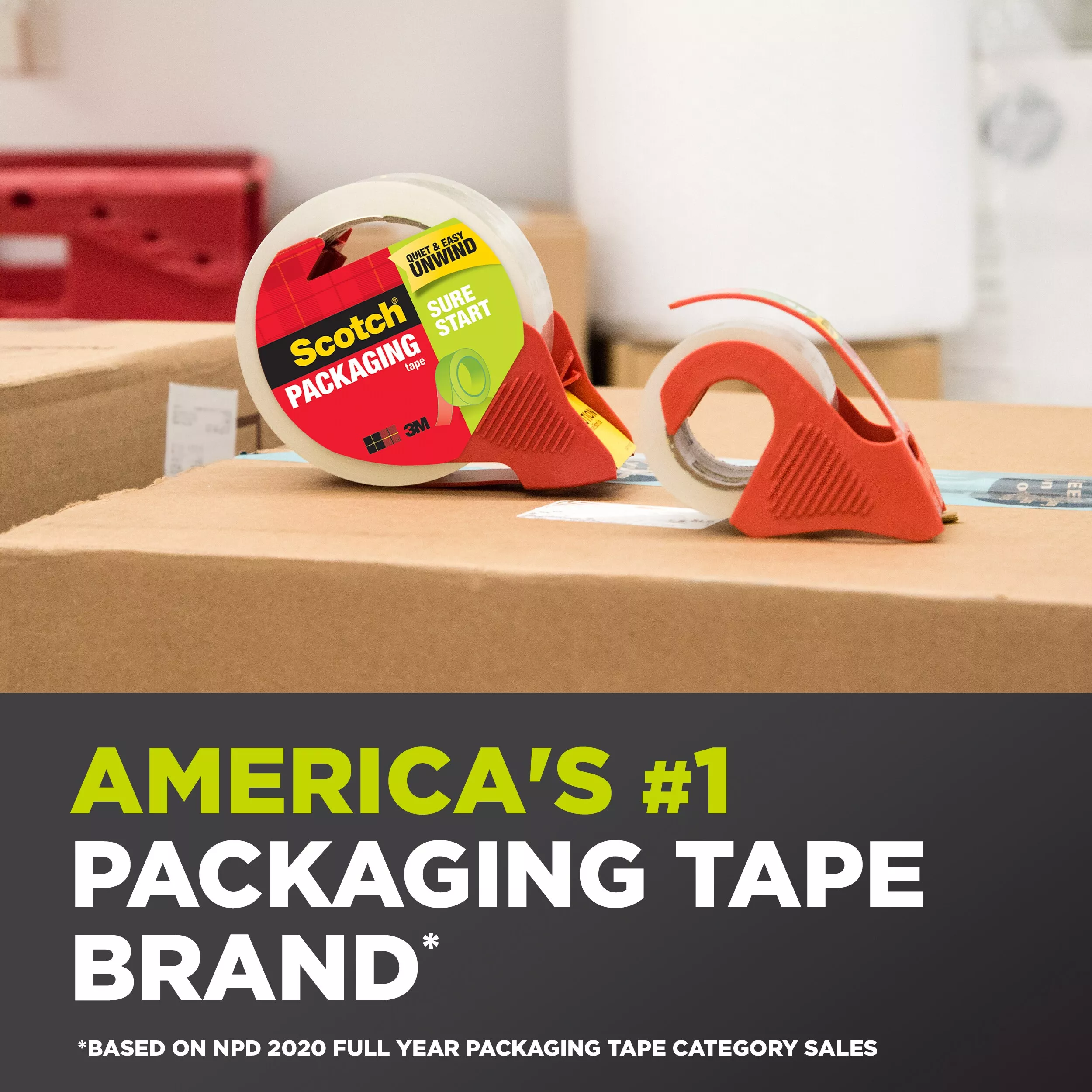 SKU 7010412624 | Scotch® Sure Start Packaging Tape