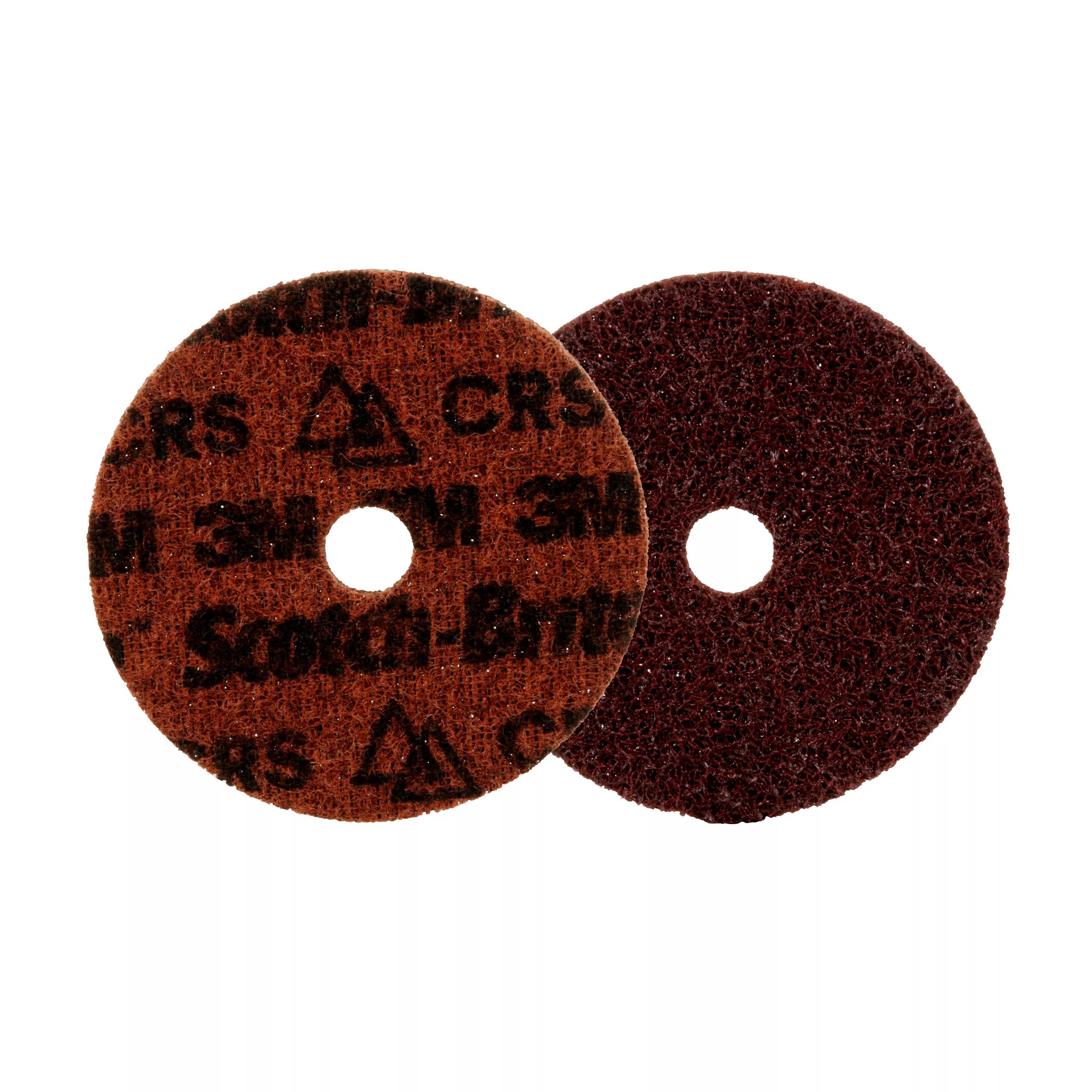 Scotch-Brite™ Precision Surface Conditioning Disc, PN-DH, Coarse, 4 in x 5/8 in, 100 ea/Case