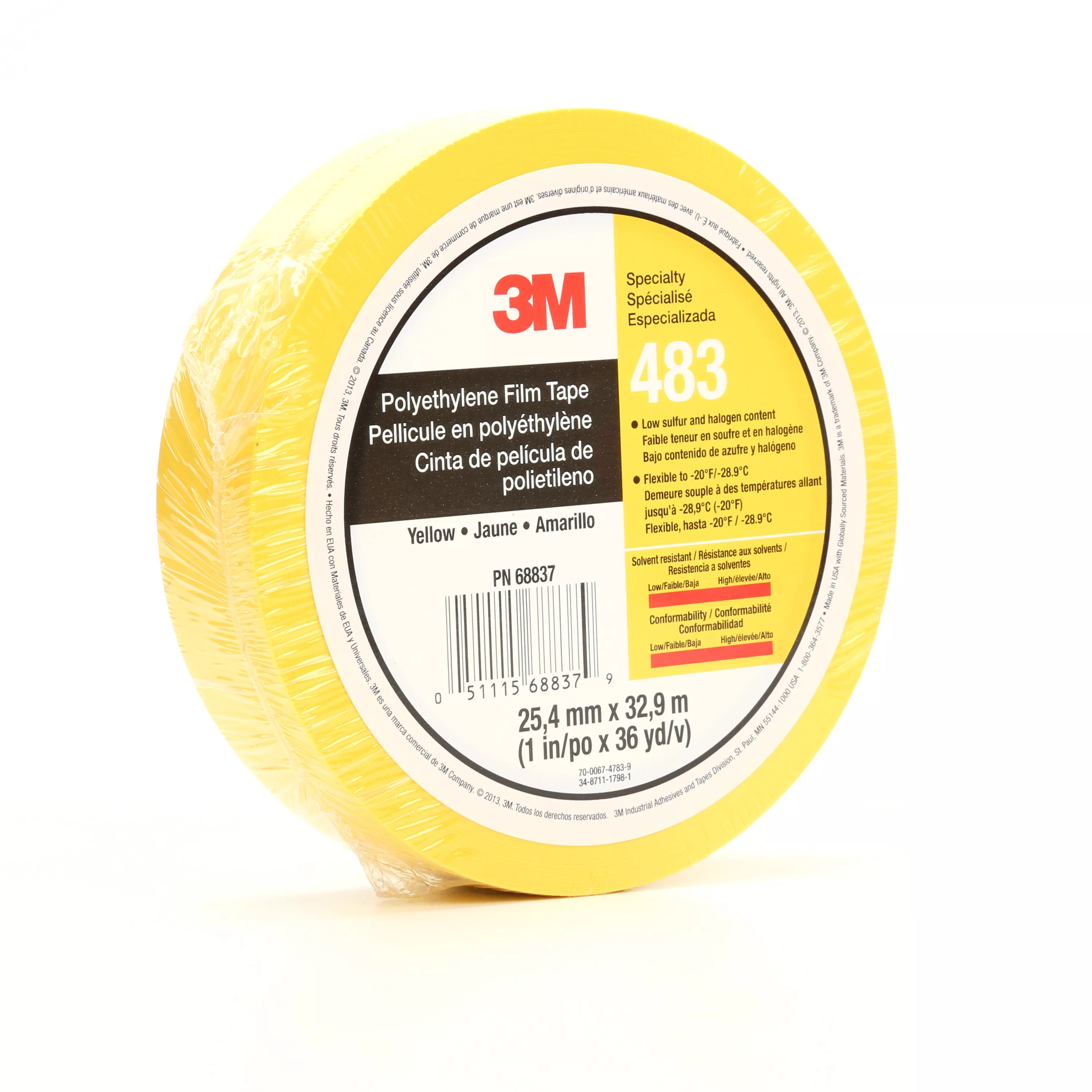 Product Number 483 | 3M™ Polyethylene Tape 483