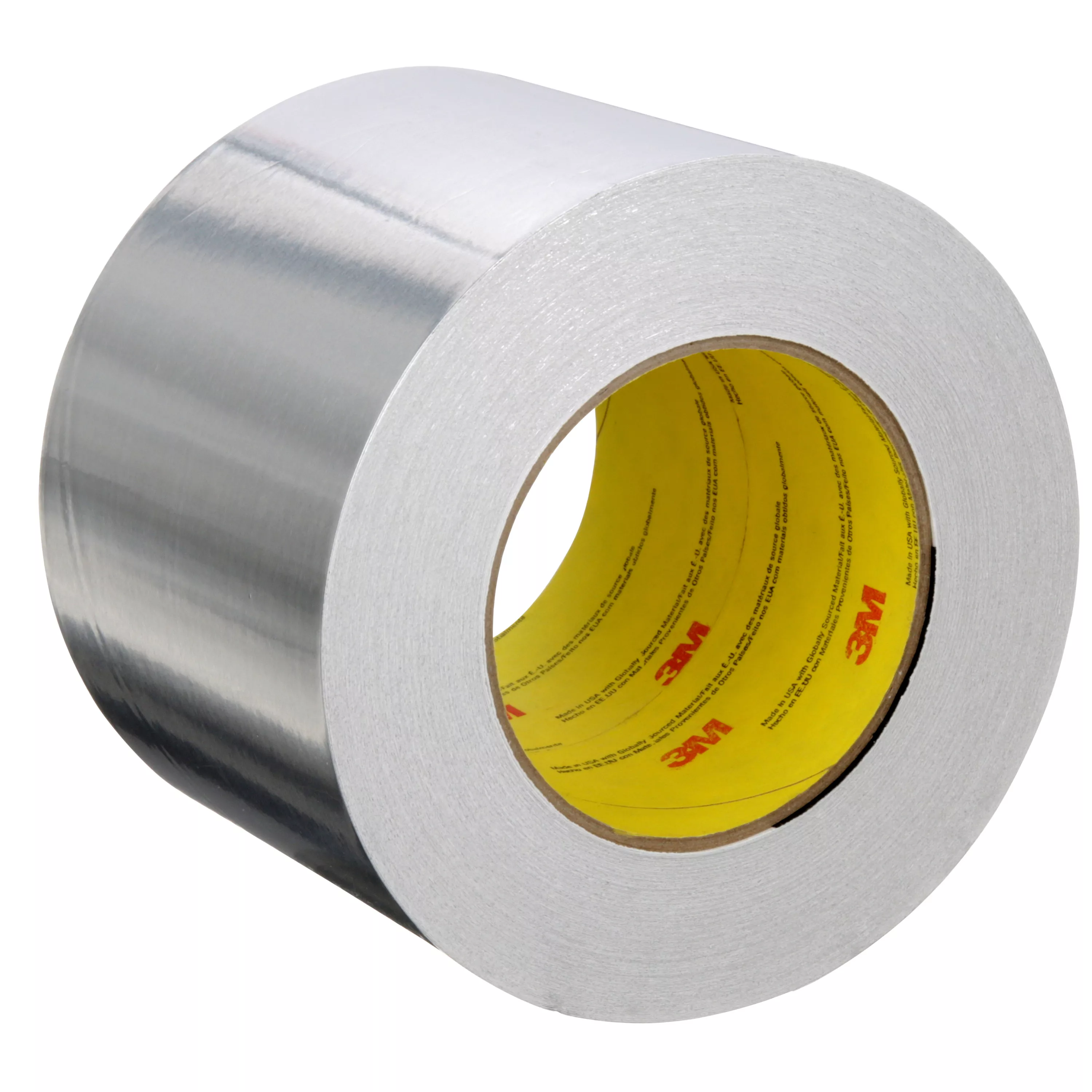 3M™ Aluminum Foil Tape 2C120, Silver, 99 mm x 45.7 m, 1.8 mil, 12
Rolls/Case