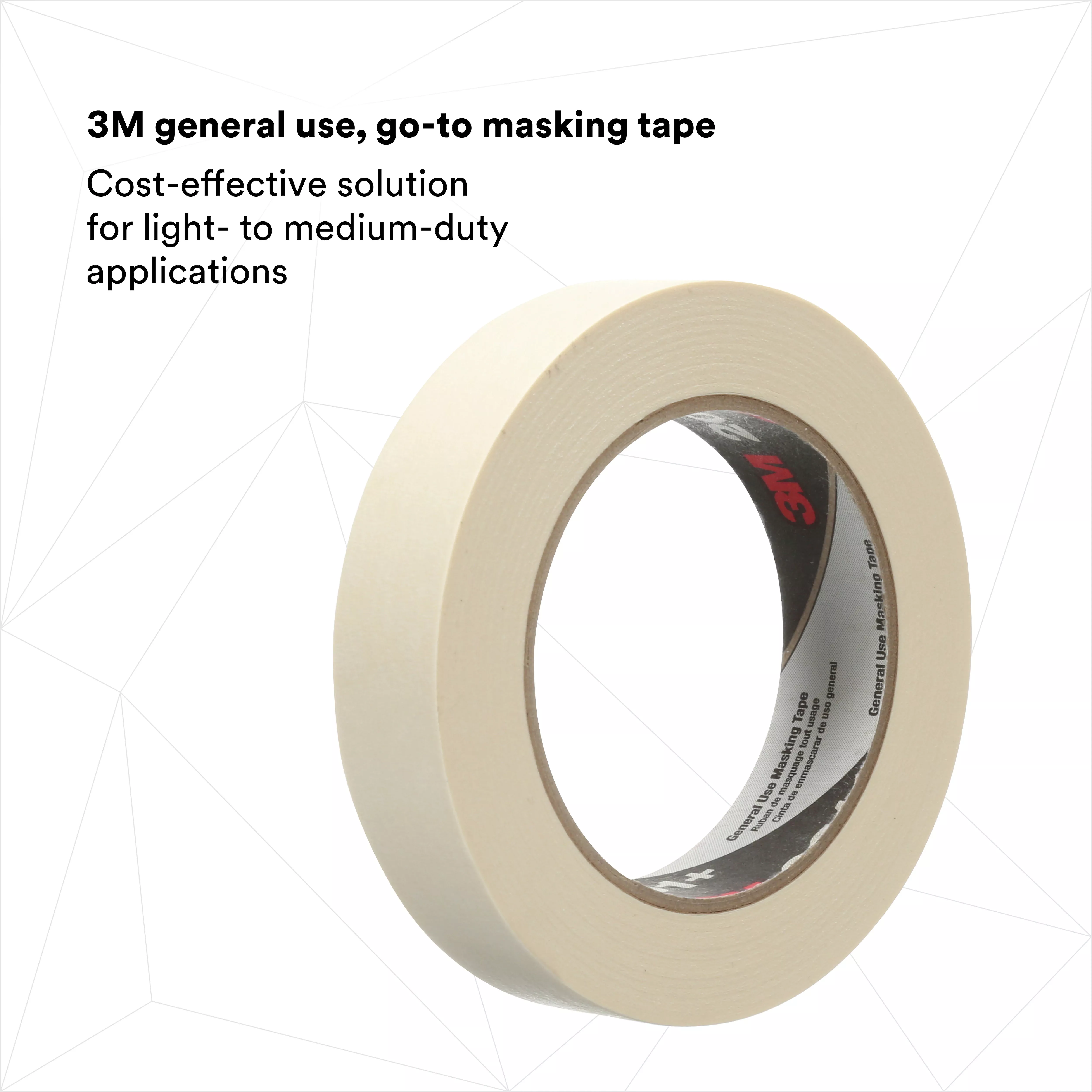 SKU 7000144751 | 3M™ General Use Masking Tape 201+