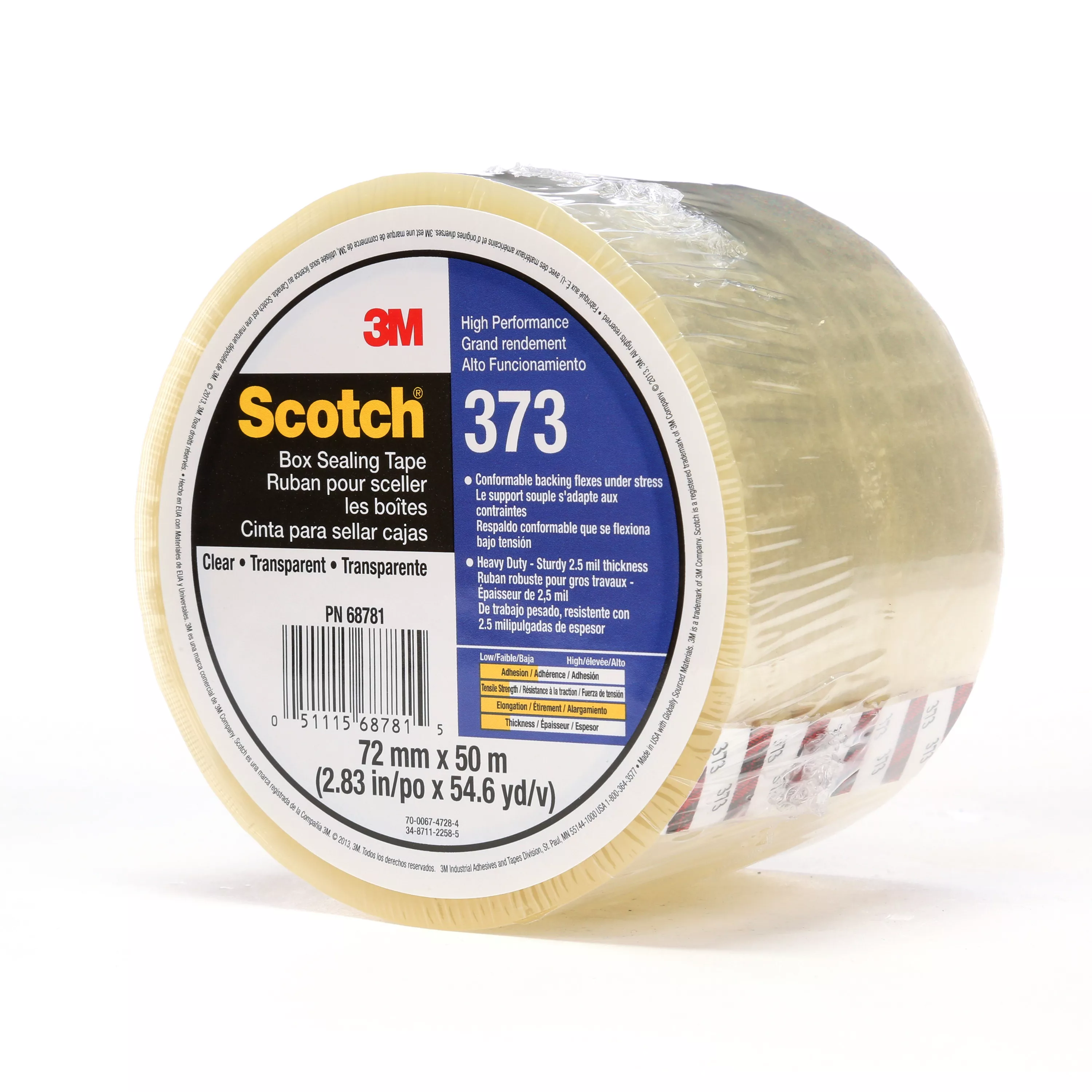 UPC 00051115687815 | Scotch® Box Sealing Tape 373