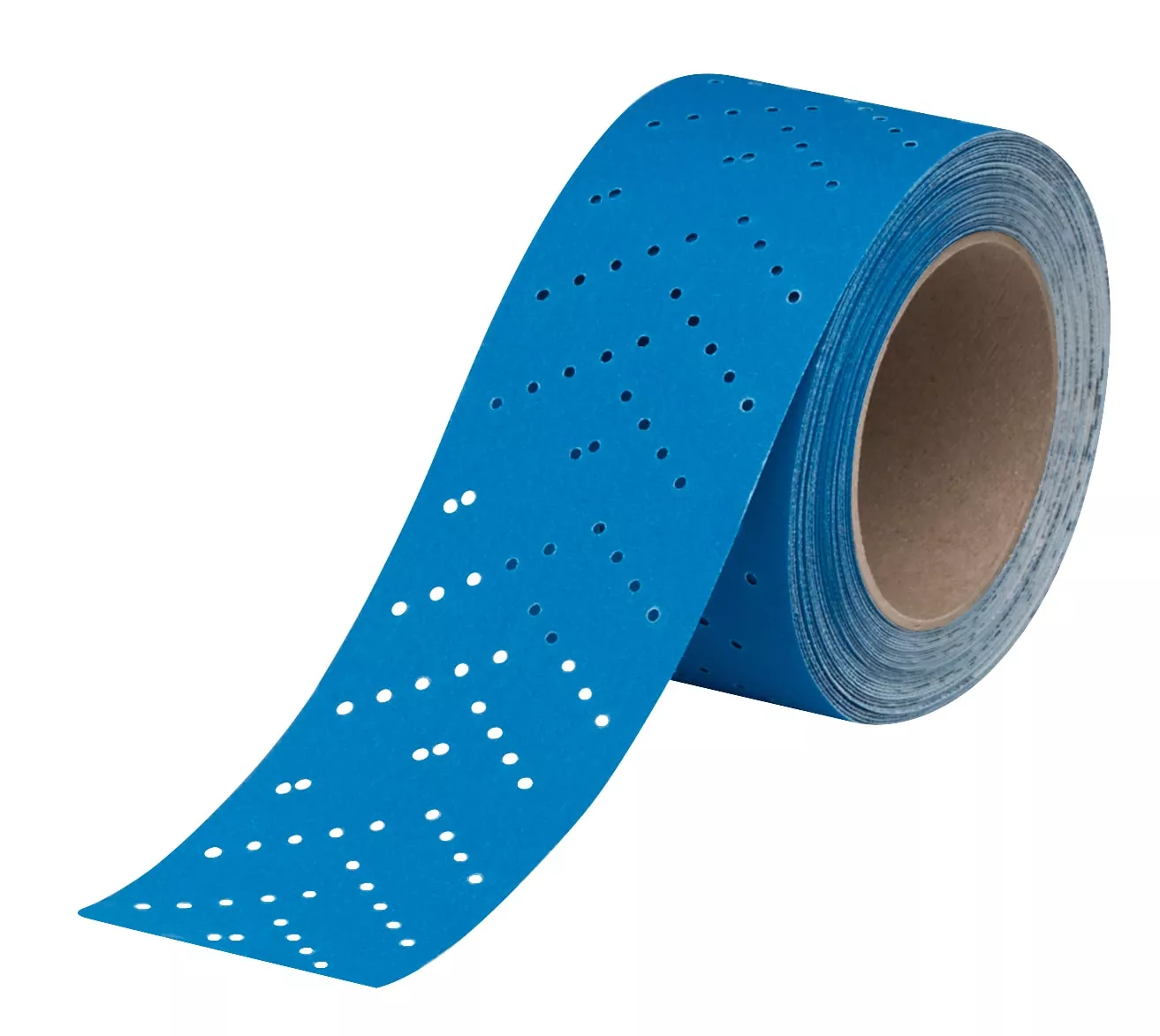 SKU 7100091071 | 3M™ Hookit™ Blue Abrasive Sheet Roll Multi-hole
