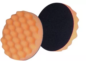 3M™ Finesse-it™ Foam Buffing Pad, 02648B, 3-1/4 in, Orange Foam Black
Loop, 10/Bag, 50 ea/Case