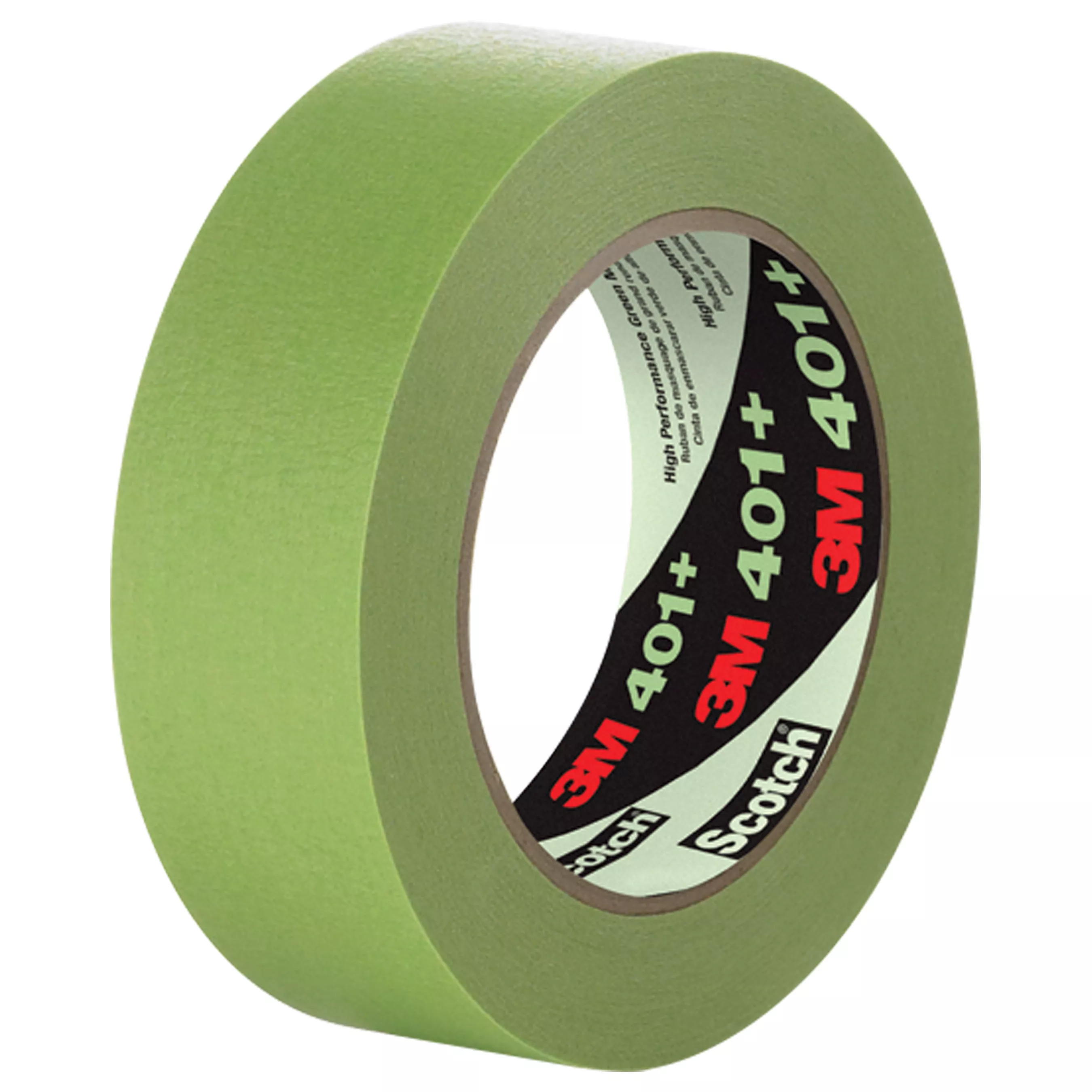 3M™ High Performance Green Masking Tape 401+, 1490 mm x 55 m, 6.7 mil,
untrimmed, 1 Roll/Case