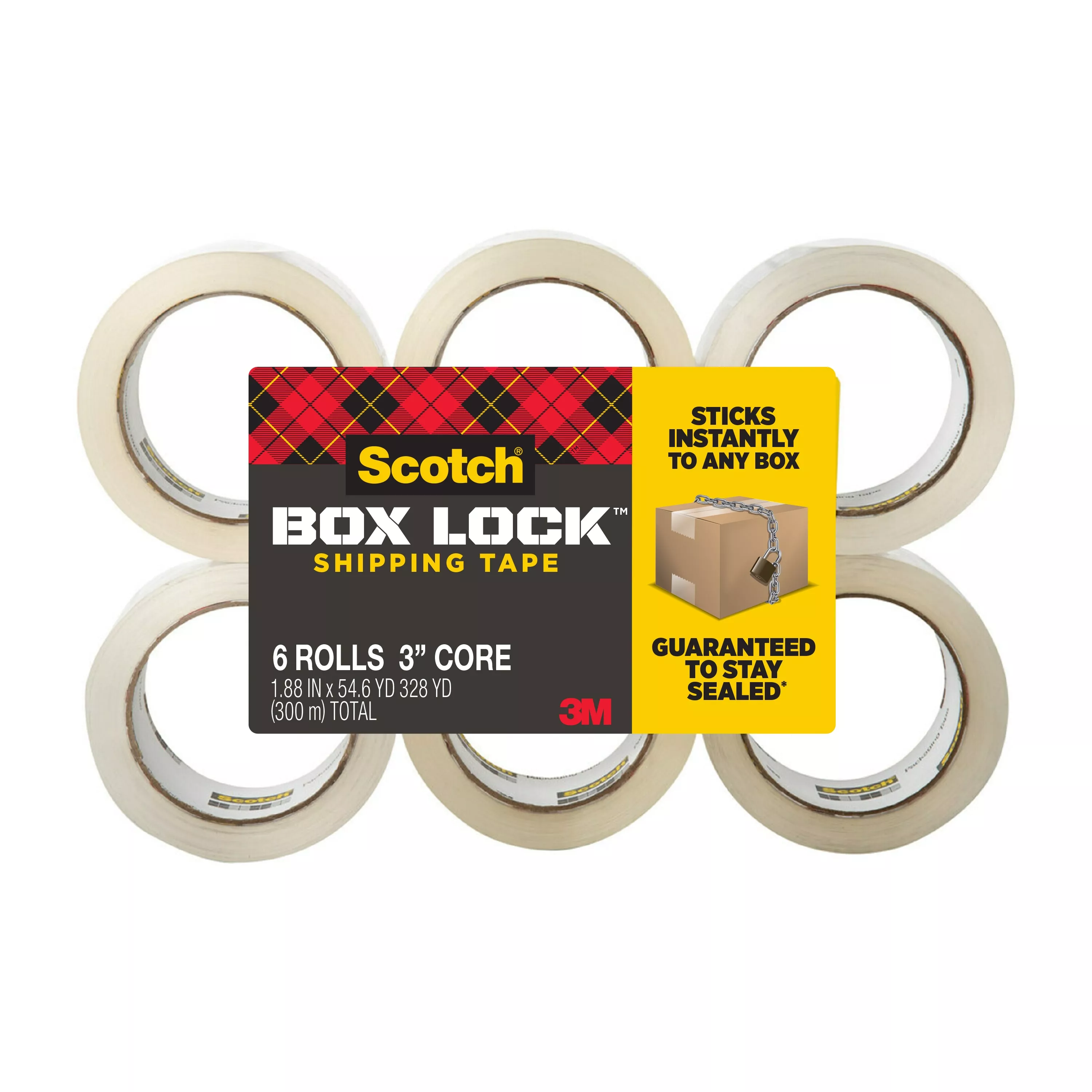 SKU 7100233598 | Scotch® Shipping Packaging Tape 3950-6