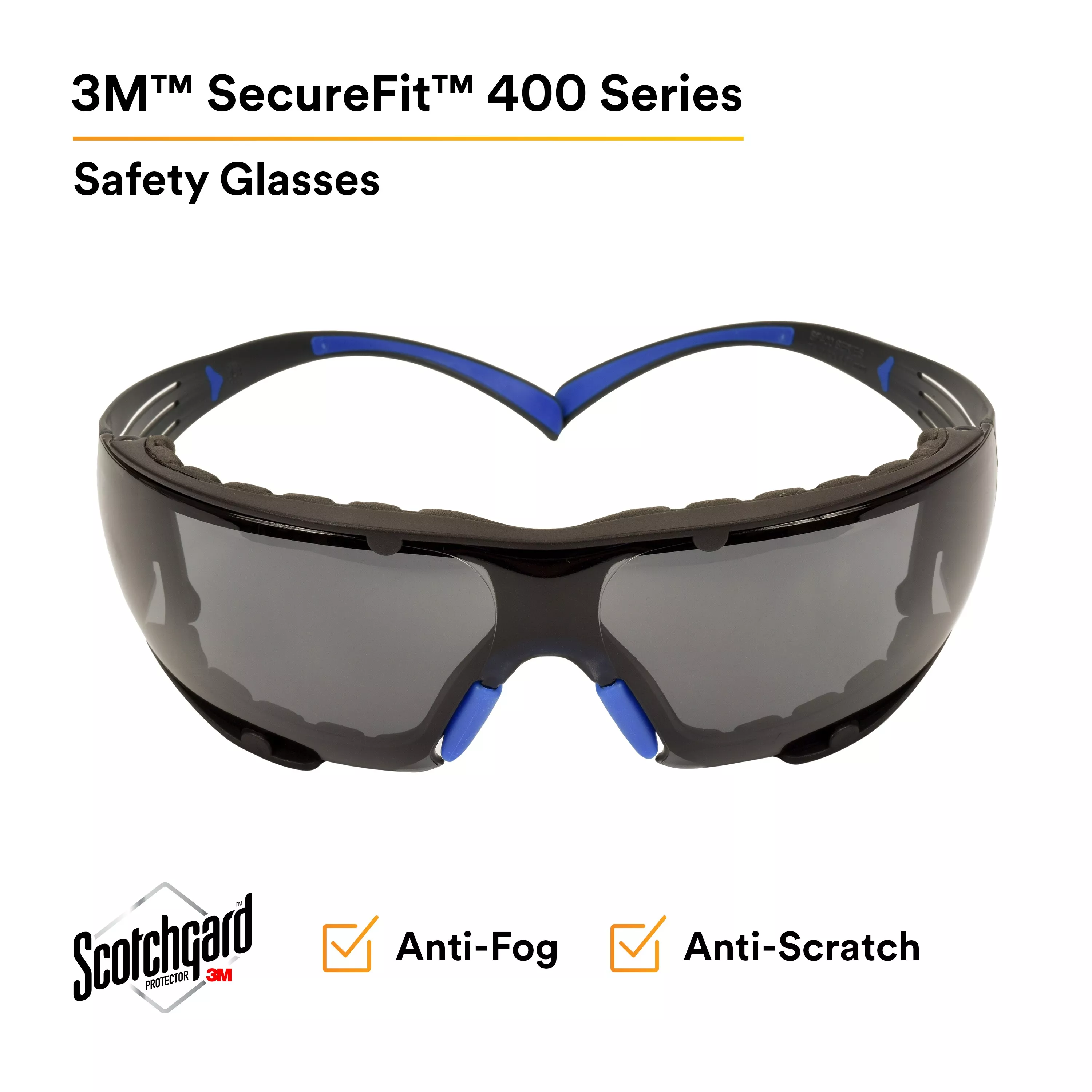 UPC 50051131277323 | 3M™ SecureFit™ Safety Glasses SF402SGAF-BLU-F
