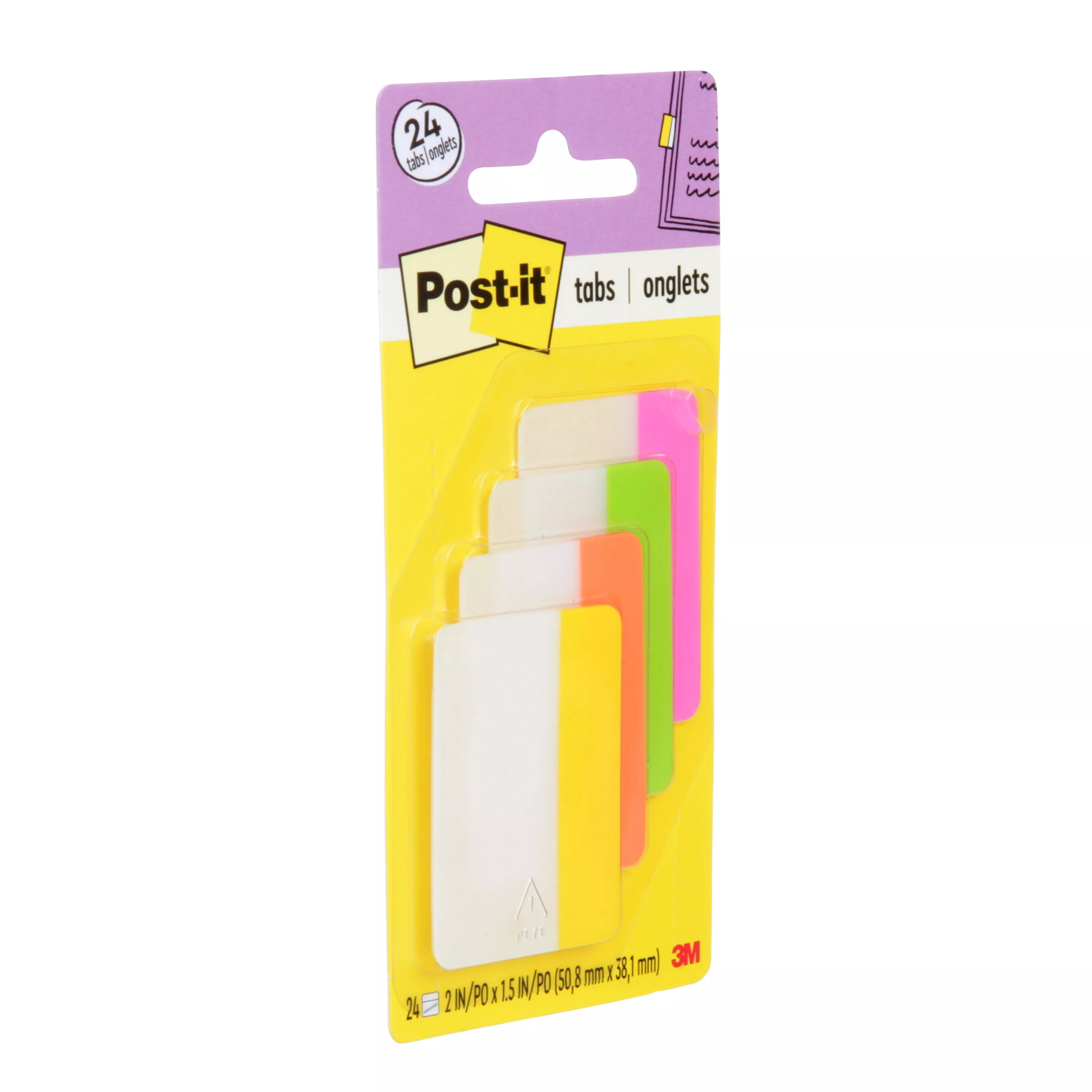 Product Number 686-PLOY | Post-it® Dividing Tabs 686-PLOY