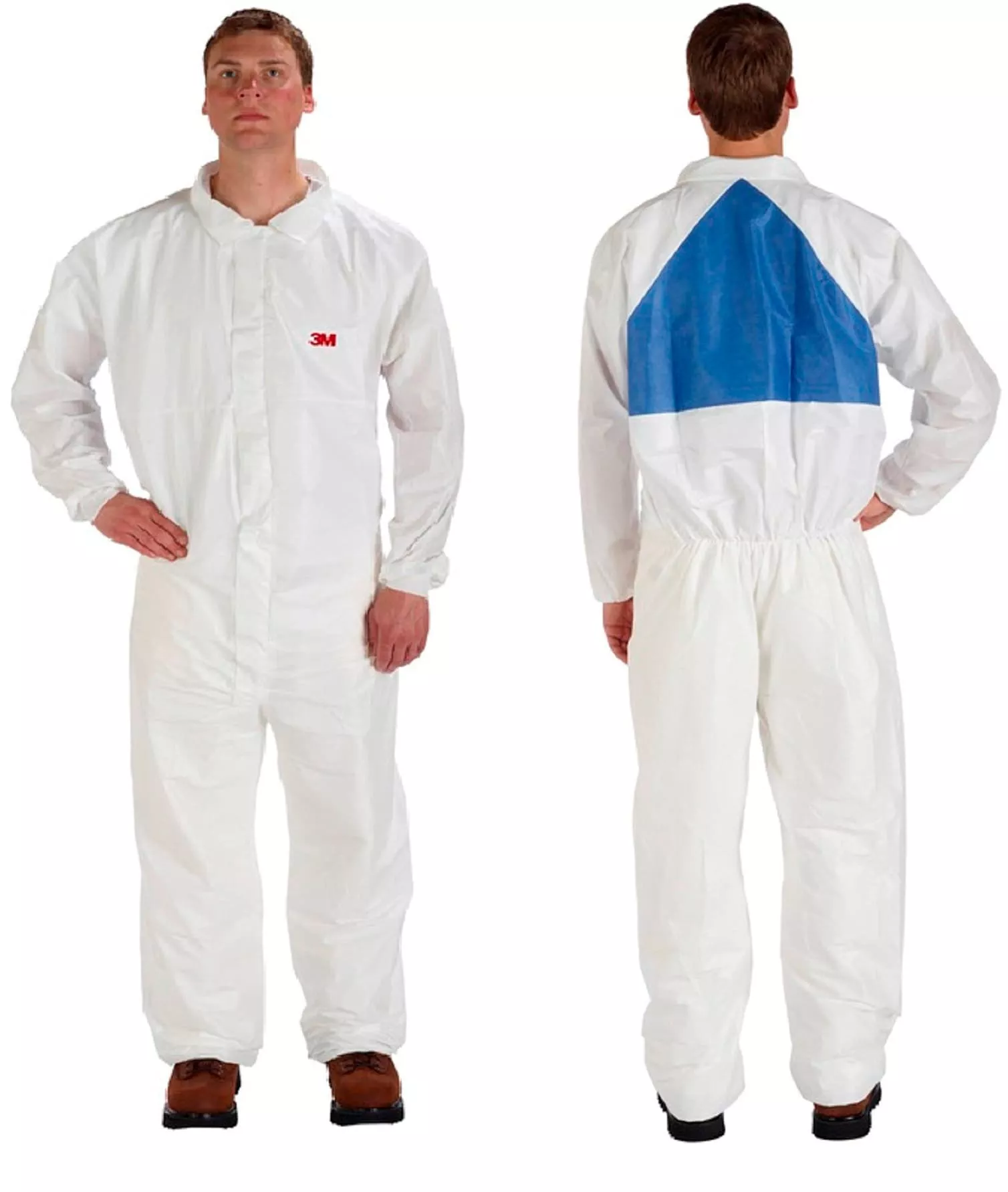 3M™ Protective Coverall 4540+CS White & Blue Type 5/6 Size 2XL, 25 EA/Case