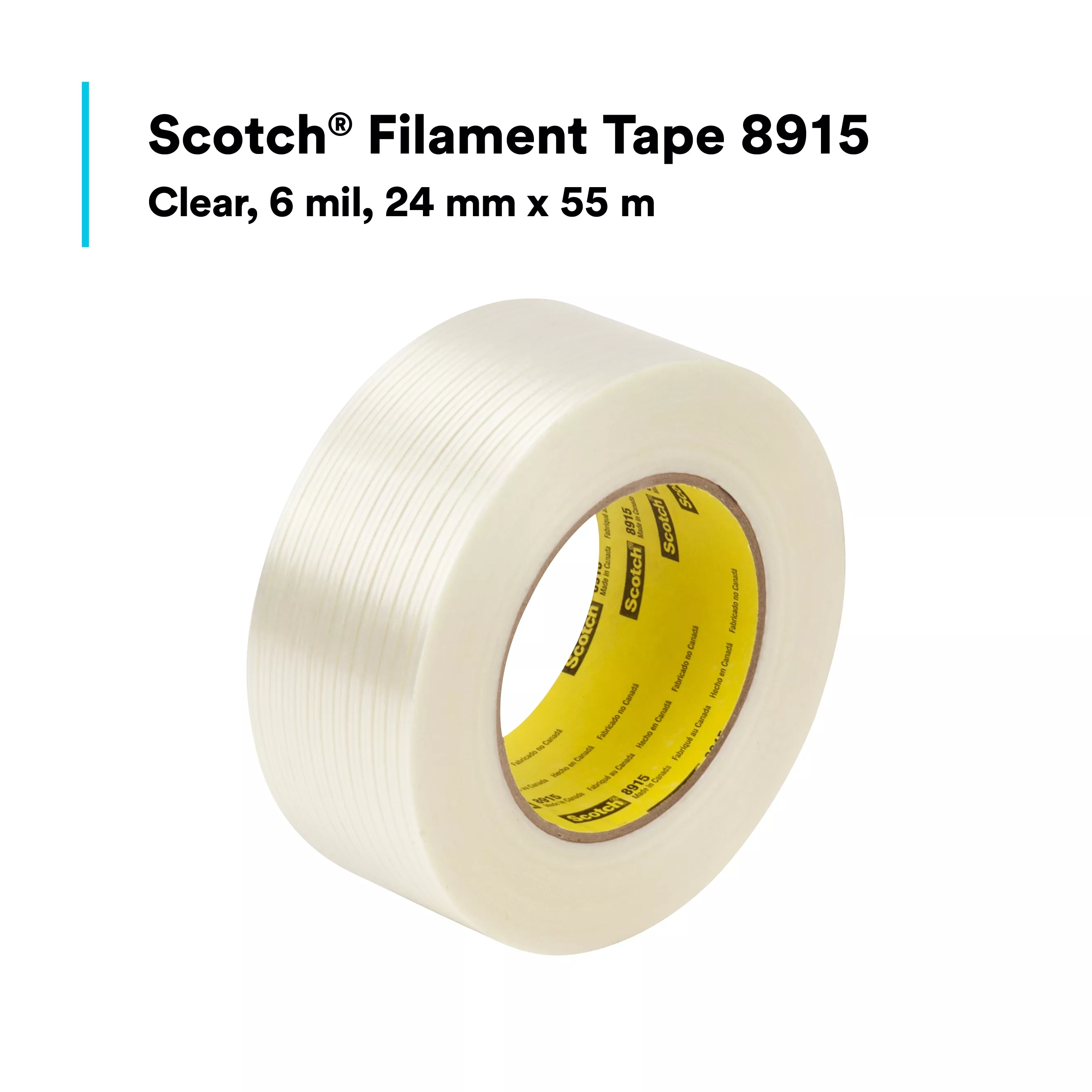 UPC 00021200694608 | Scotch® Filament Tape Clean Removal 8915
