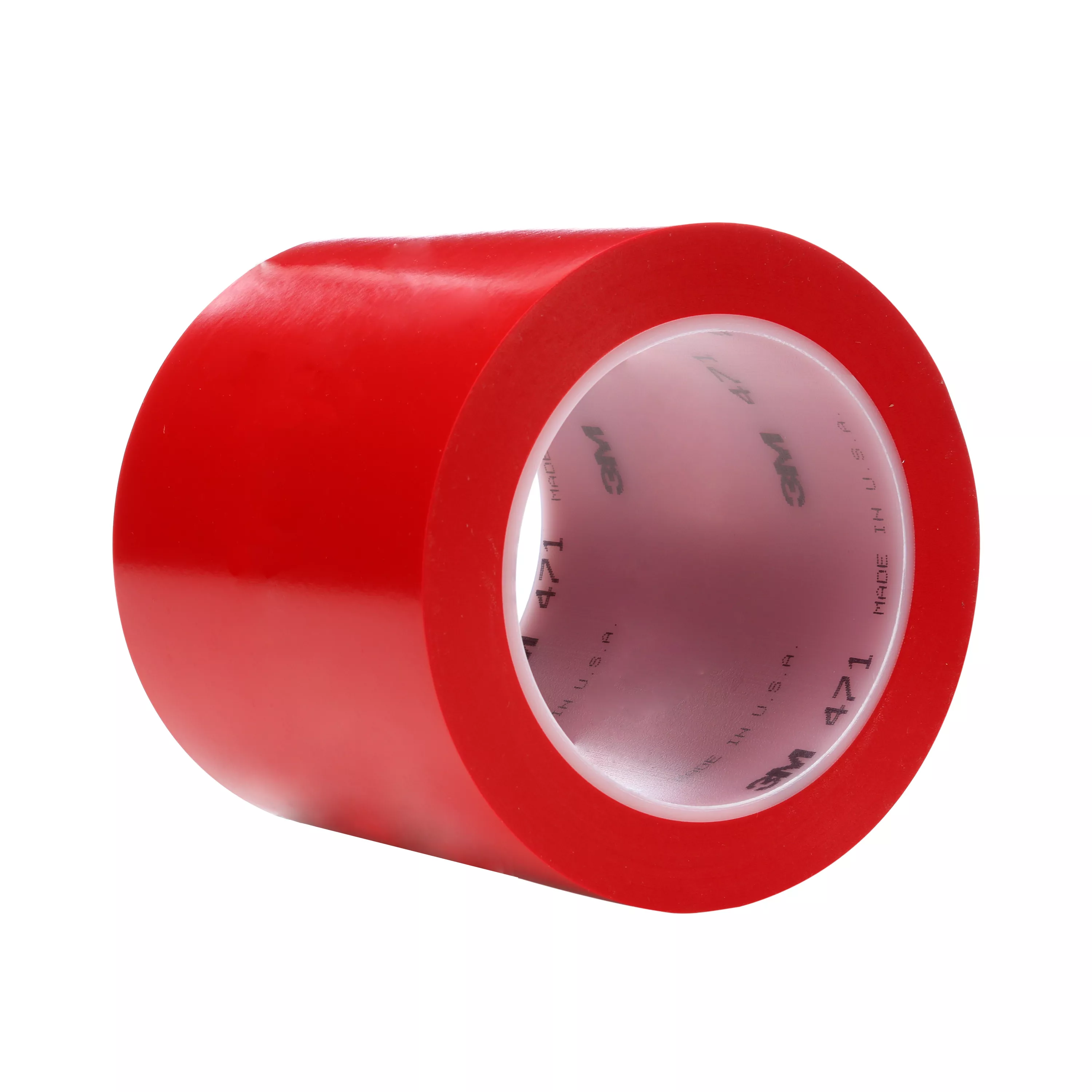 3M™ Vinyl Tape 471, Red, 4 in x 36 yd, 5.2 mil, 8 Roll/Case,
Individually Wrapped Conveniently Packaged