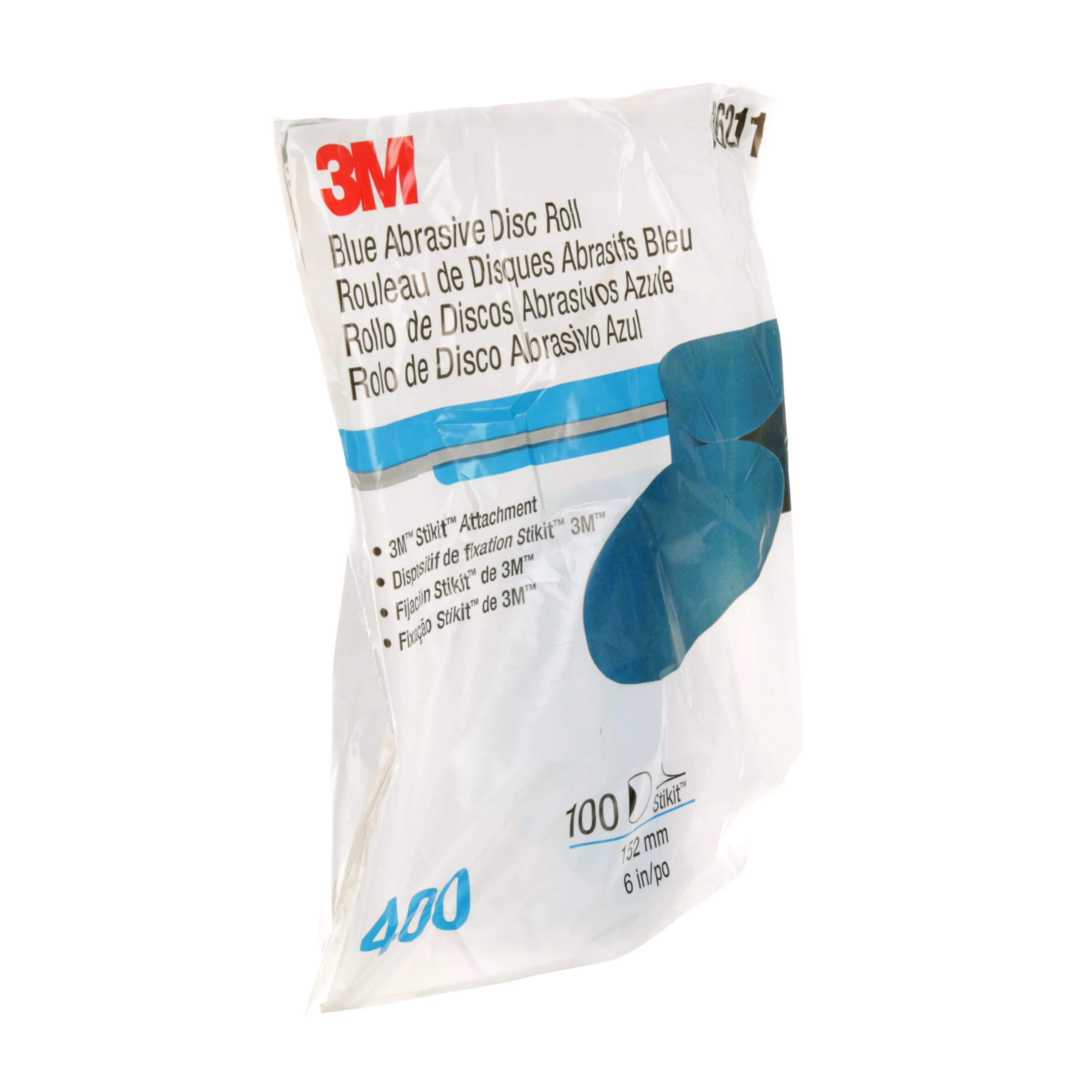 SKU 7100098194 | 3M™ Stikit™ Blue Abrasive Disc Roll