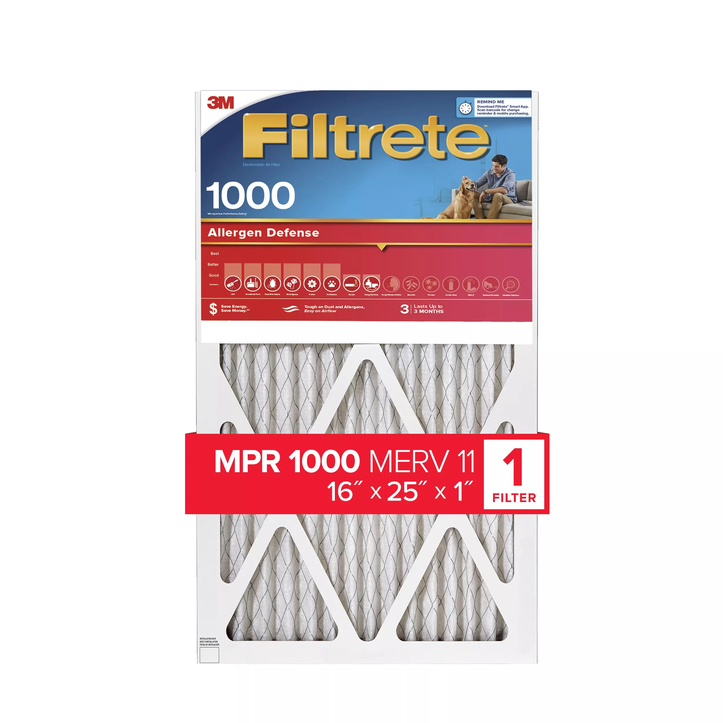Filtrete™ Micro Allergen Reduction Filters PP-EP-MA