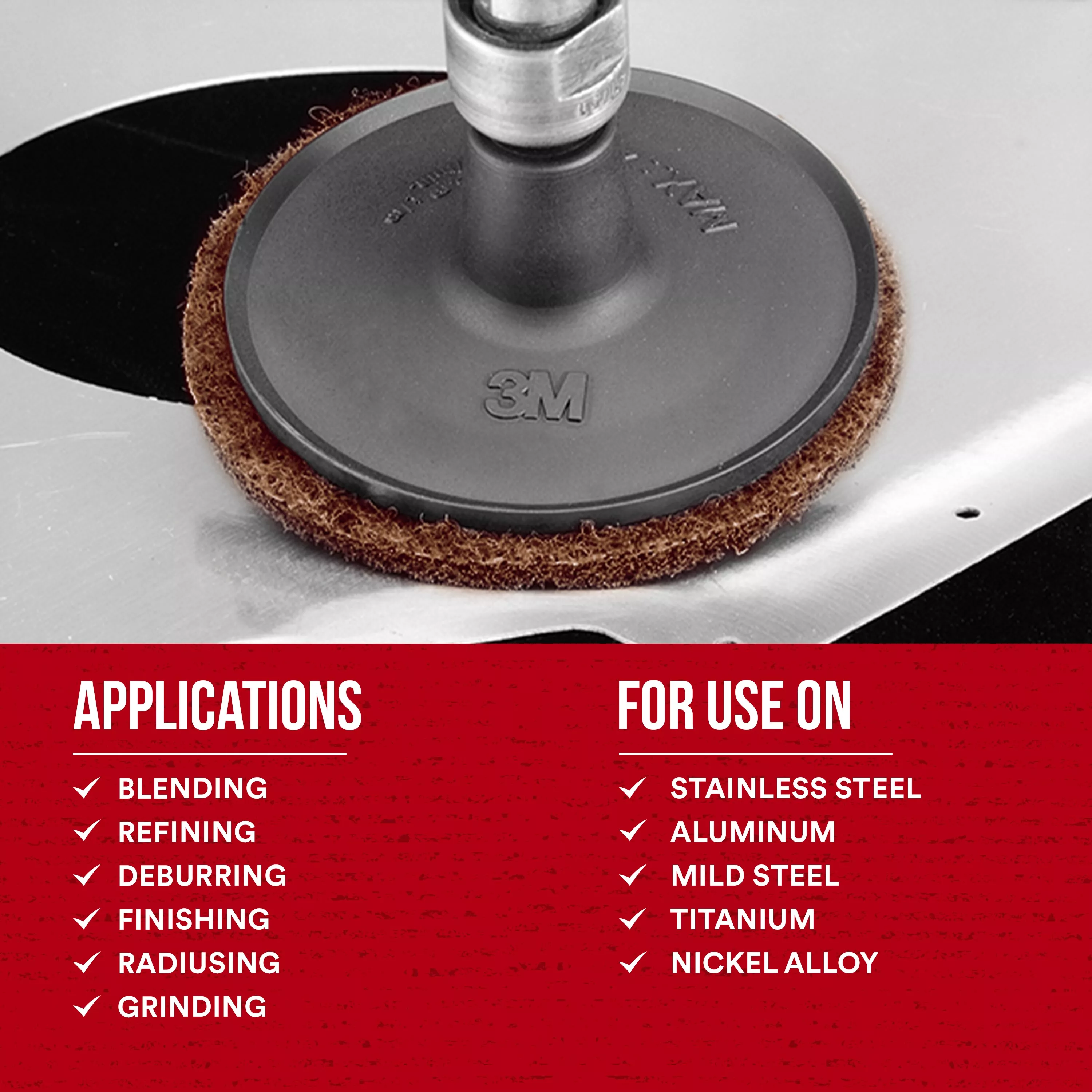 SKU 7100029968 | Scotch-Brite™ Roloc™ SL Surface Conditioning Disc