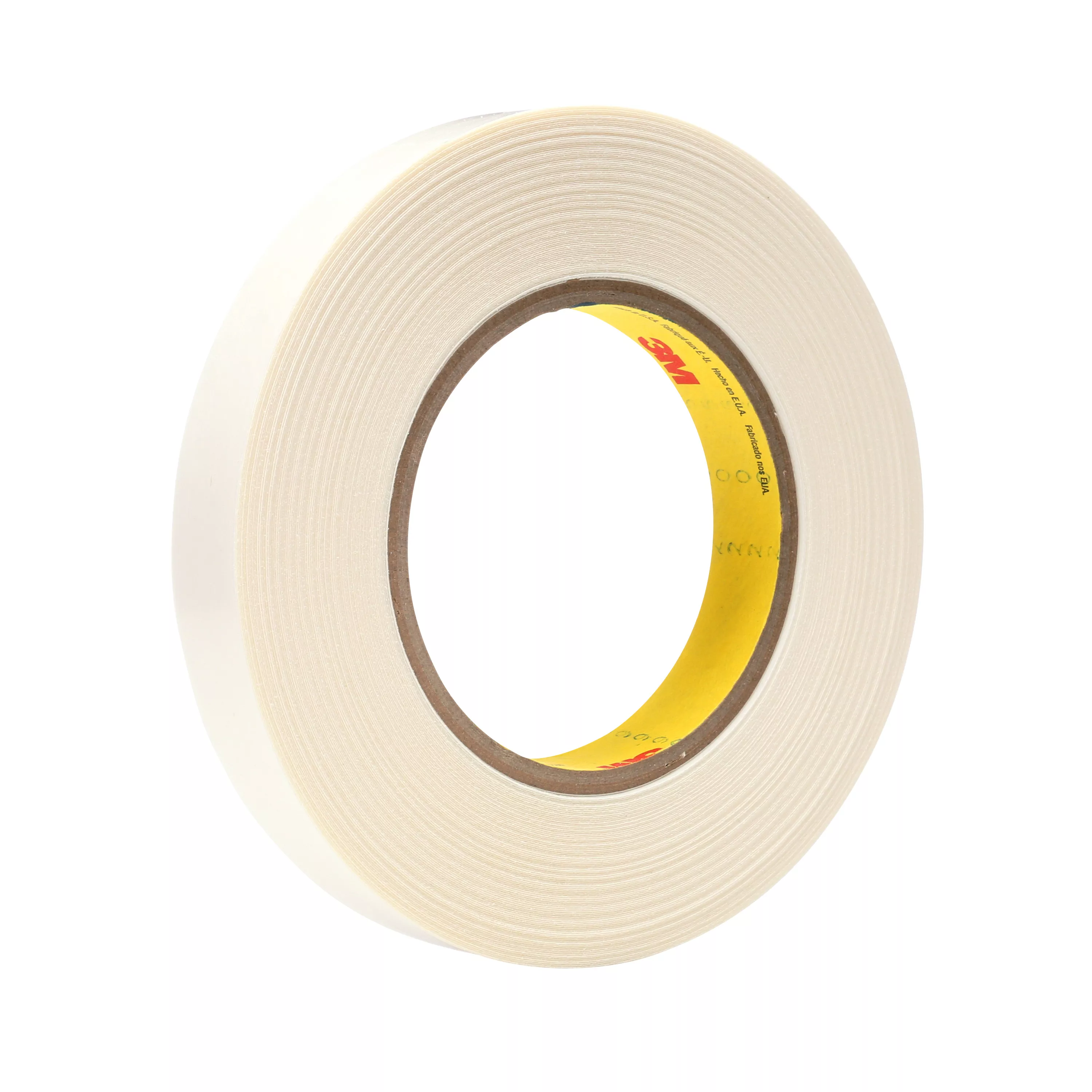 3M™ Double Coated Tape 9579, White, 3/4 in x 36 yd, 9 mil, 48 Roll/Case