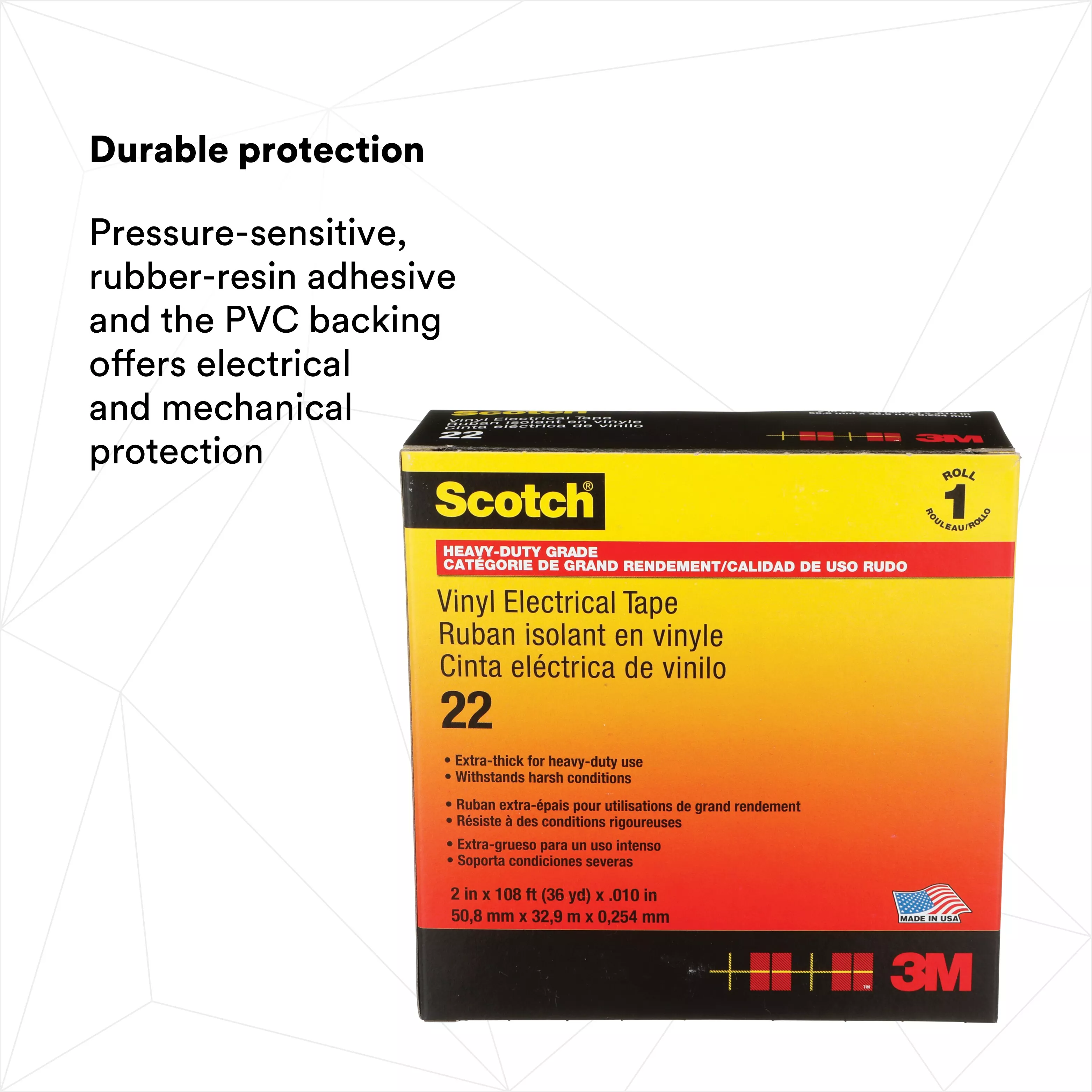 SKU 7000031346 | Scotch® Vinyl Electrical Tape 22