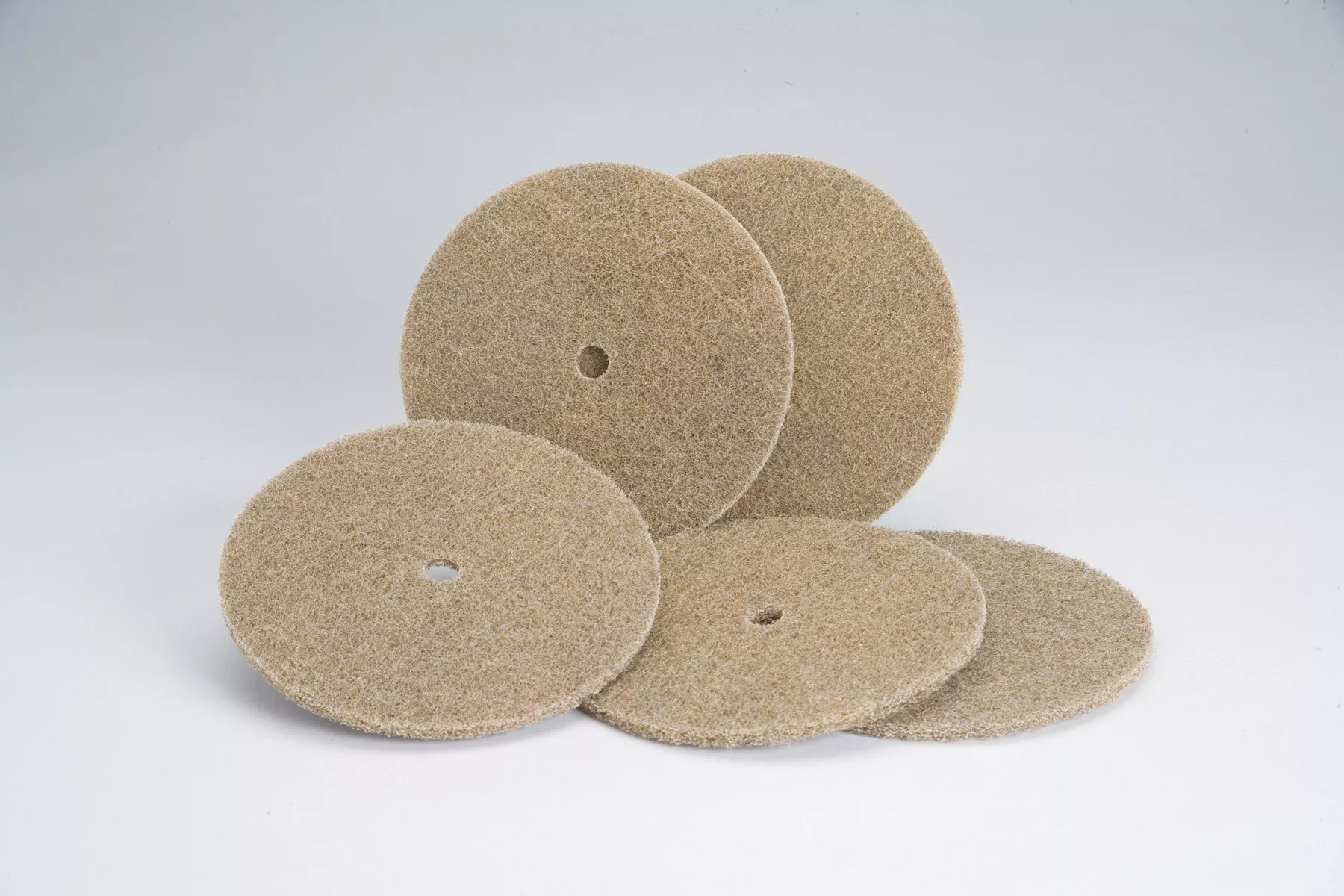 Standard Abrasives™ Buff and Blend AP Disc, 876910, 8 in x 3/4 in A MED,
10/Bag, 100 ea/Case