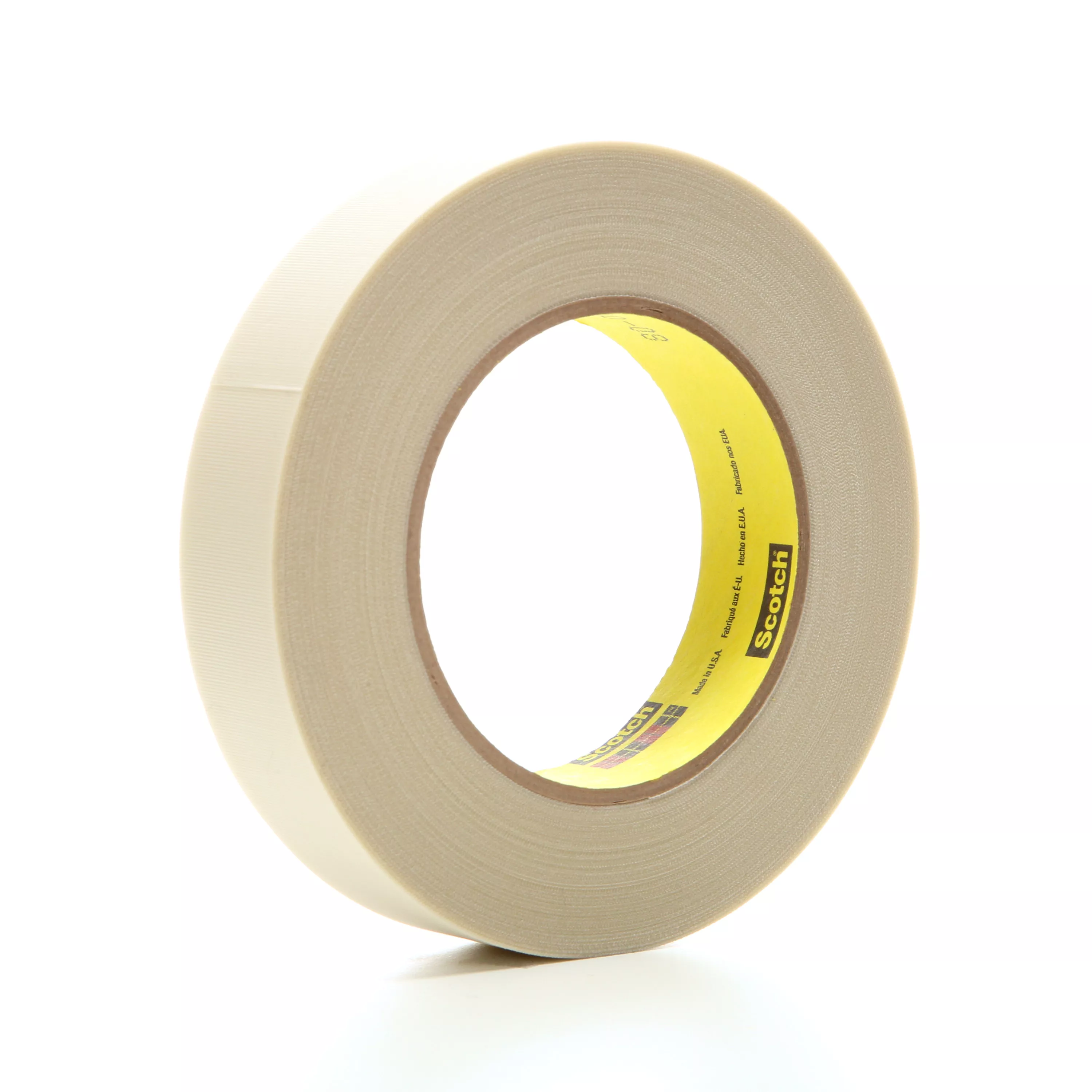 3M™ Glass Cloth Tape 361, White, 1 in x 60 yd, 6.4 mil, 36 Roll/Case
