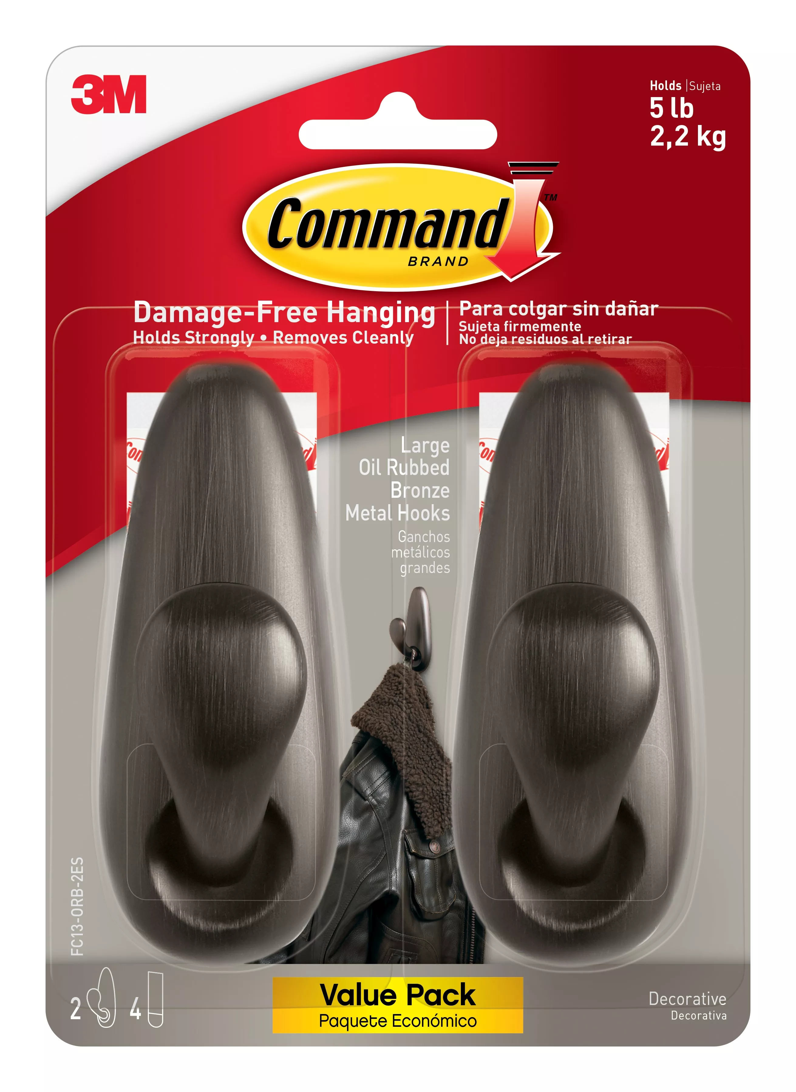 UPC 00076308731281 | Command™ Large Forever Classic Oil Rubbed Bronze Metal Hook