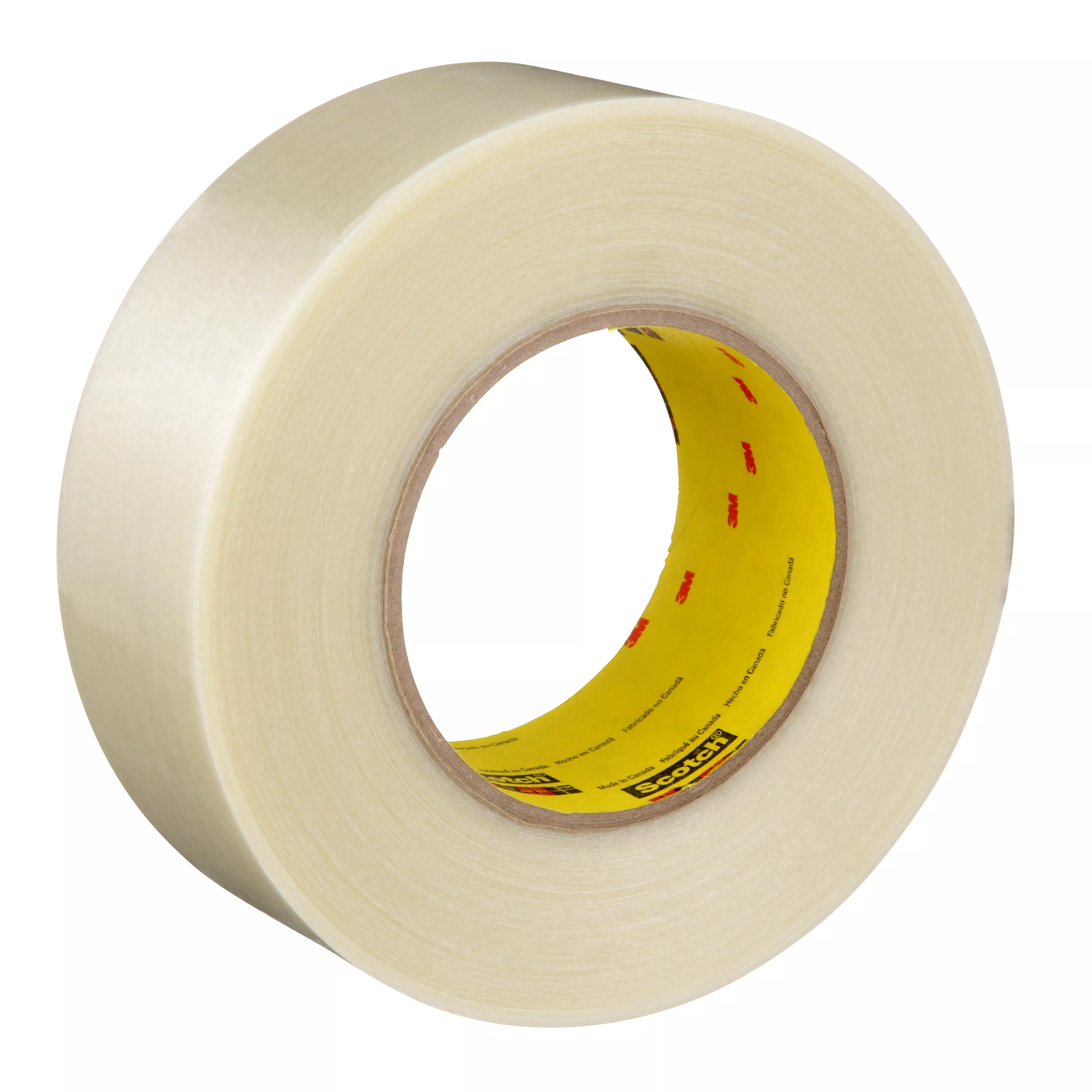 Scotch® Filament Tape 8919MSR, Clear, 48 mm x 55 m, 7 mil, 24 Roll/Case