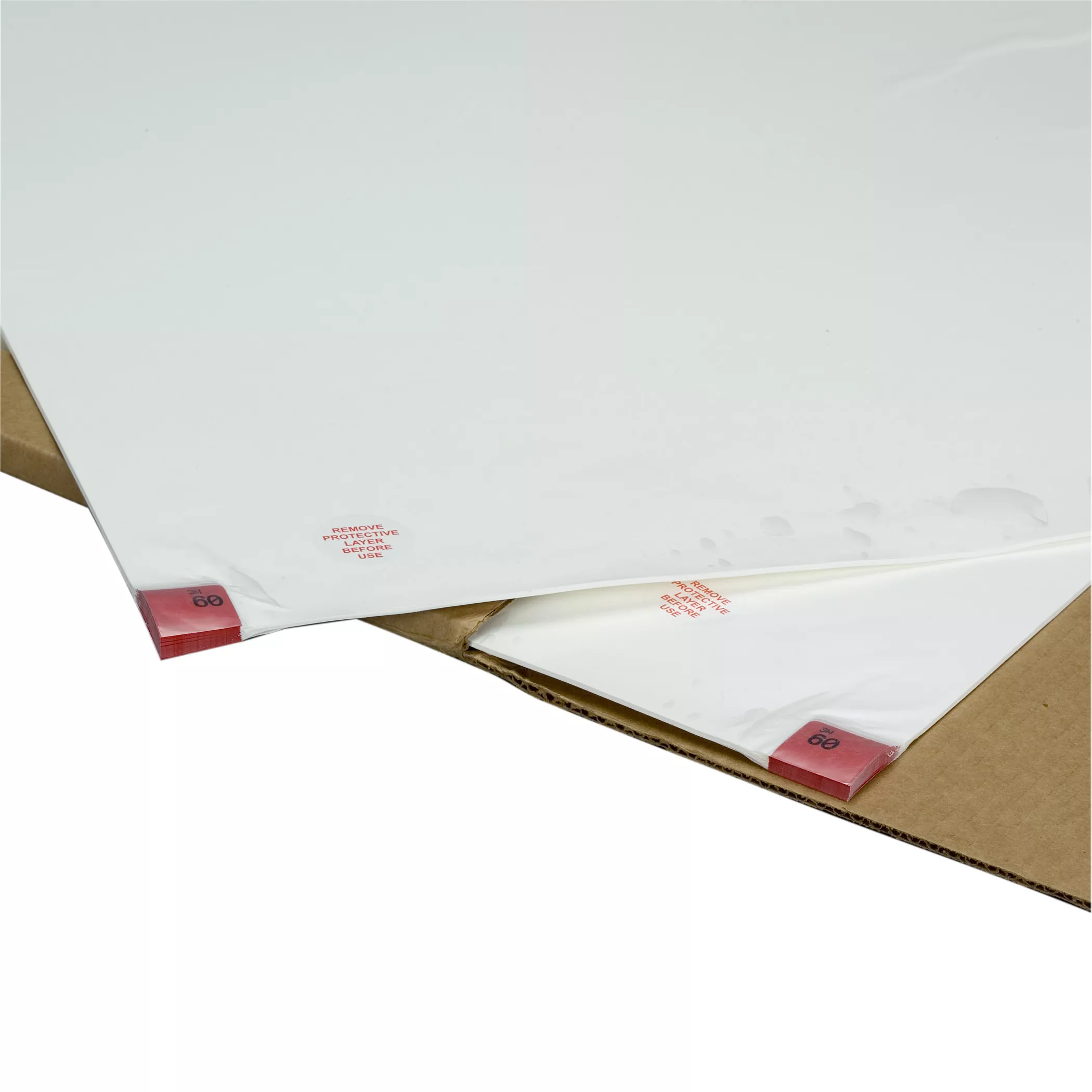 3M™ Clean-Walk Replacement Pad 5842, White, 30 in x 24 in, 60 Sheets Per
Pad, 2 Pads Per Case