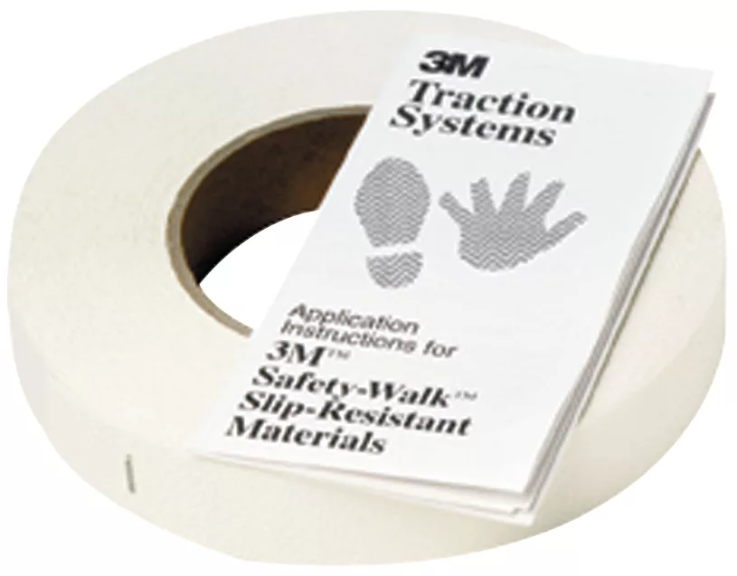 3M™ Safety-Walk™ Slip-Resistant Fine Resilient Tapes and Treads 200,
White, 305 mm x 18 m, 1 Roll/Case