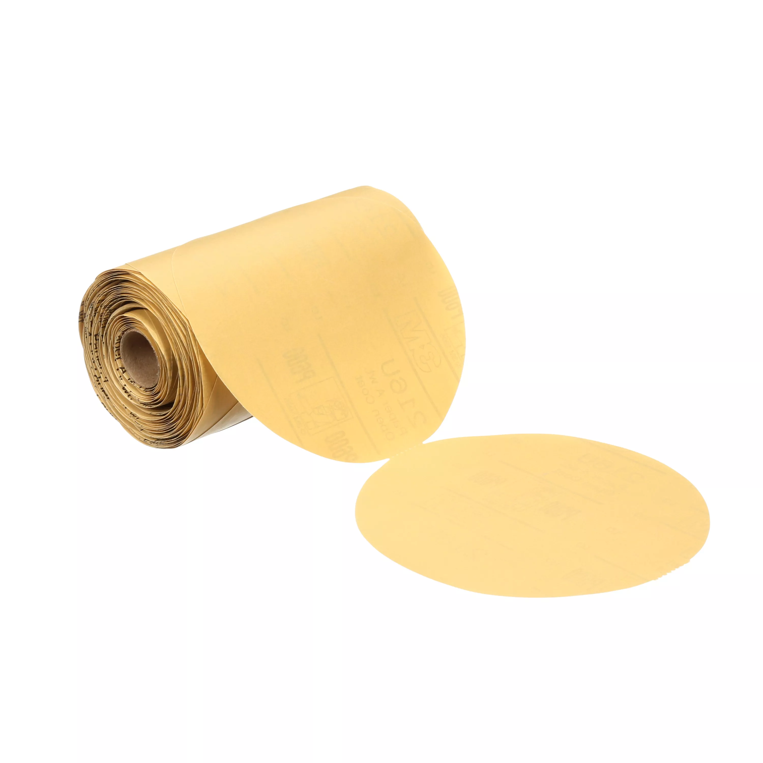 3M™ Stikit™ Gold Paper Disc Roll 216U, P150 A-weight, 6 in x NH, Die
600Z, 175 Discs/Roll, 6 Rolls/Case