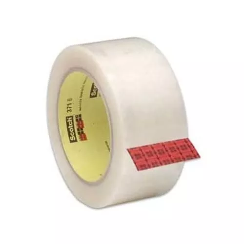 Scotch® Box Sealing Tape 371, Clear, 48 mm x 2000 m, 3/Case