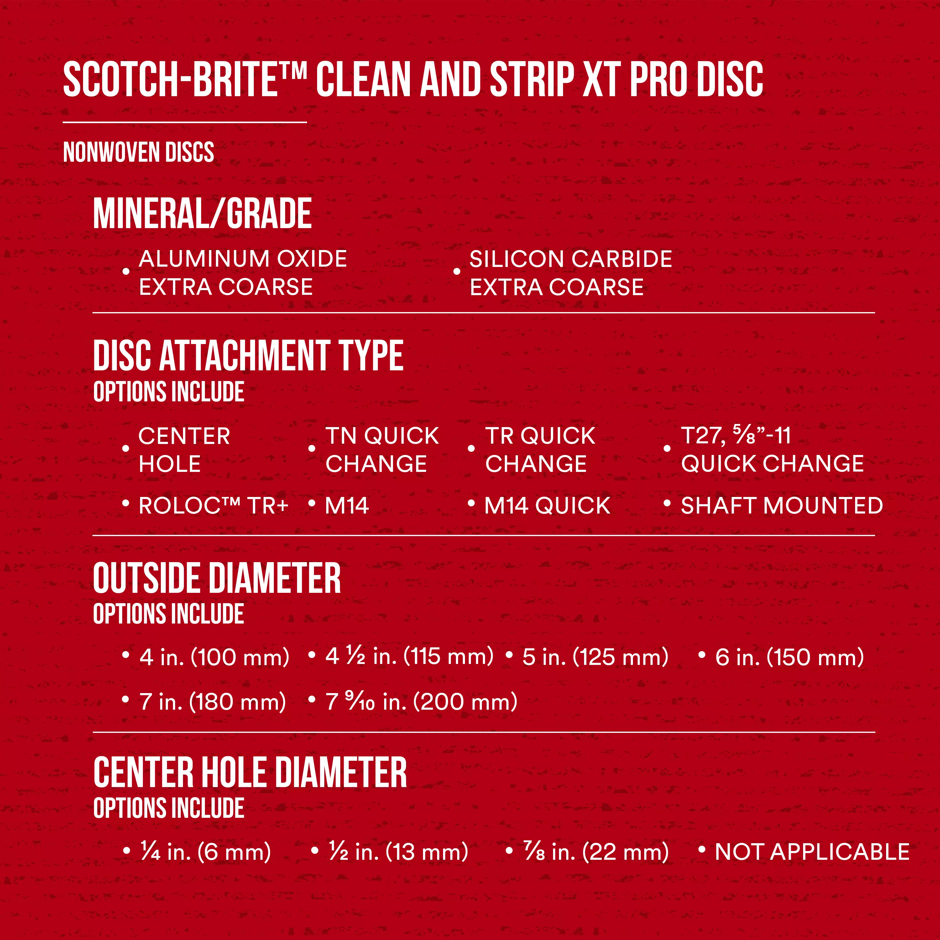 SKU 7100175393 | Scotch-Brite™ Clean and Strip XT Pro Disc