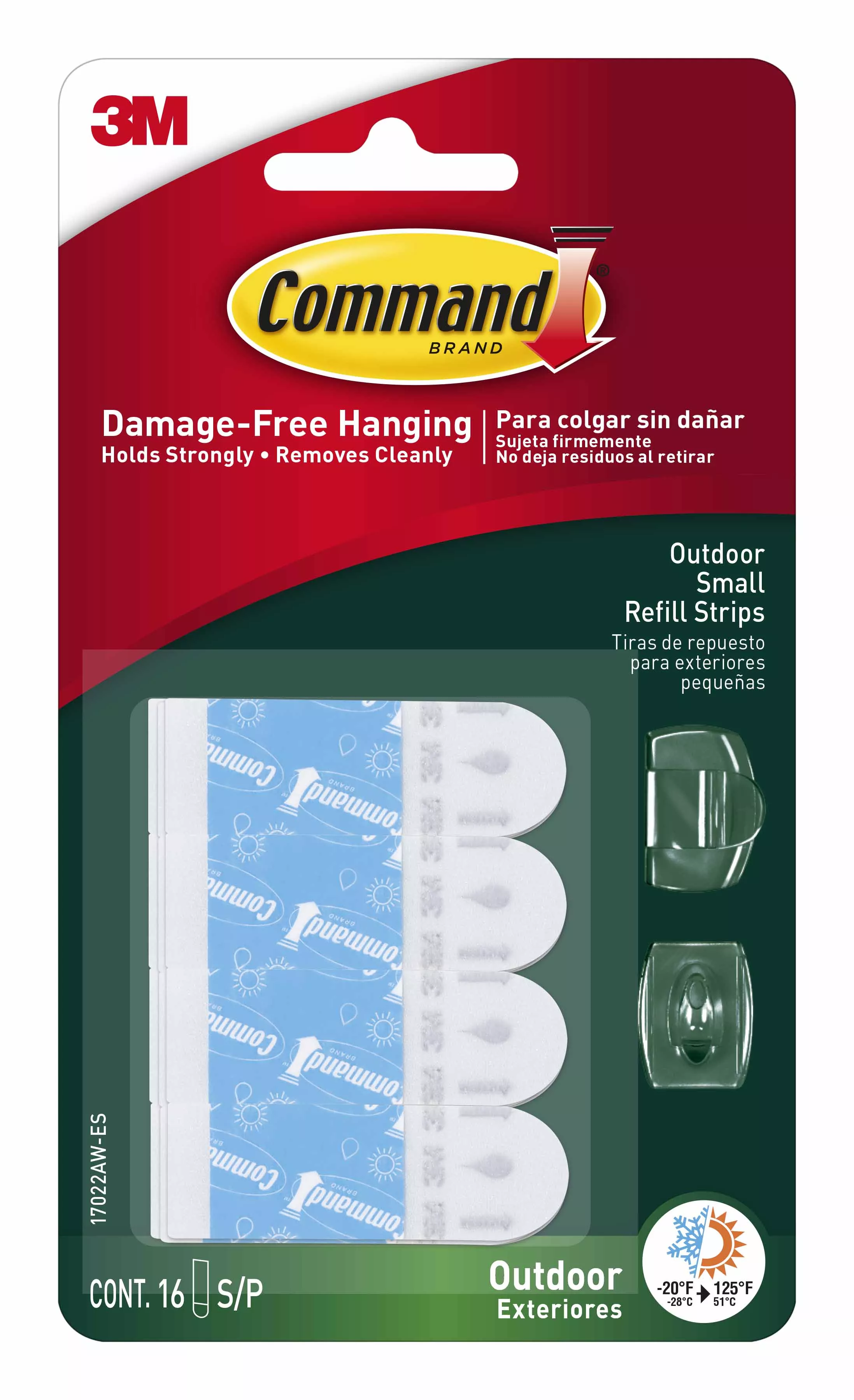 UPC 00051141391212 | Command™ Outdoor Small Refill Strips 17022AW-ES