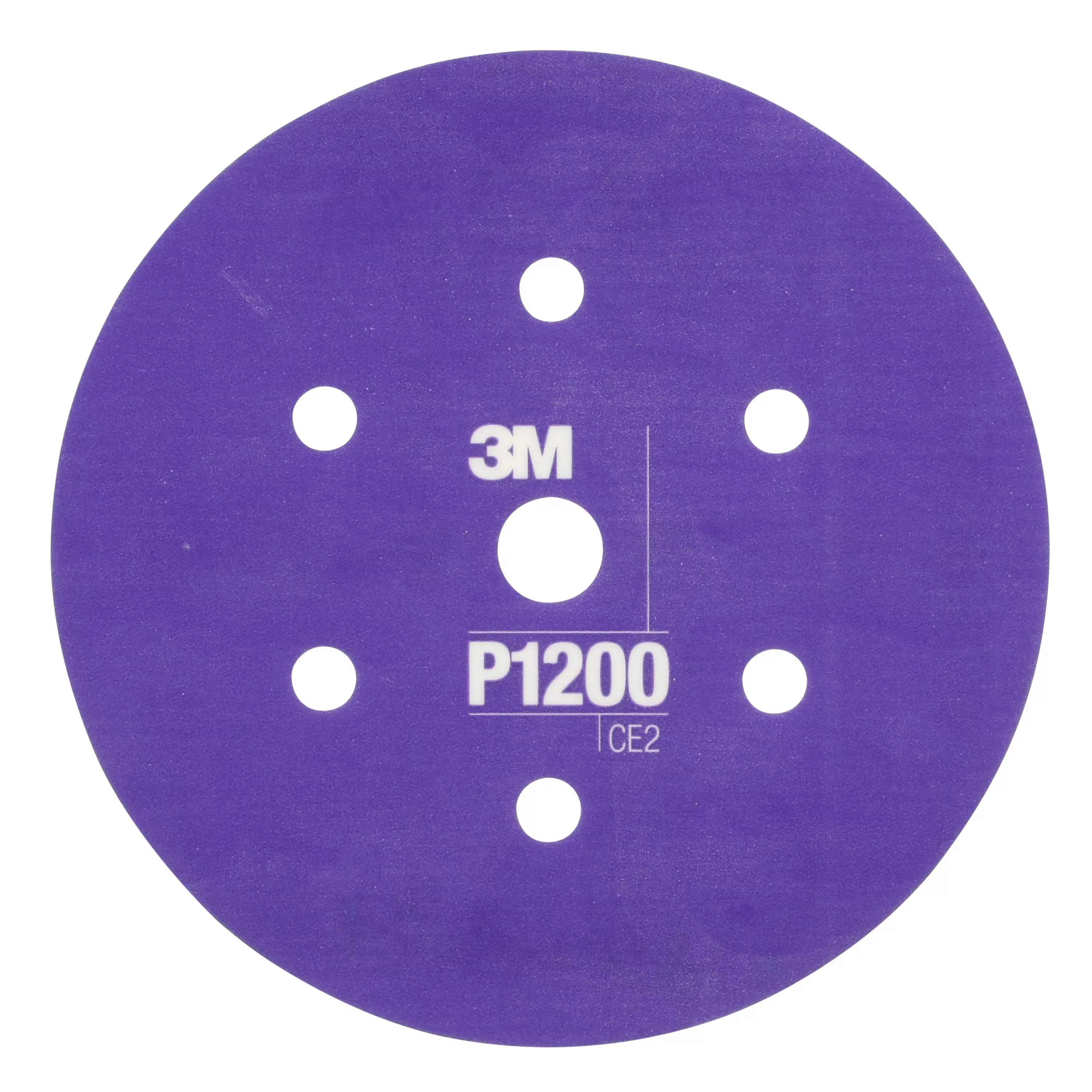 3M™ Hookit™ Flexible Abrasive Disc 270J, 34408, 6 in, Dust Free, P1200,
25 disc per carton, 5 cartons per case