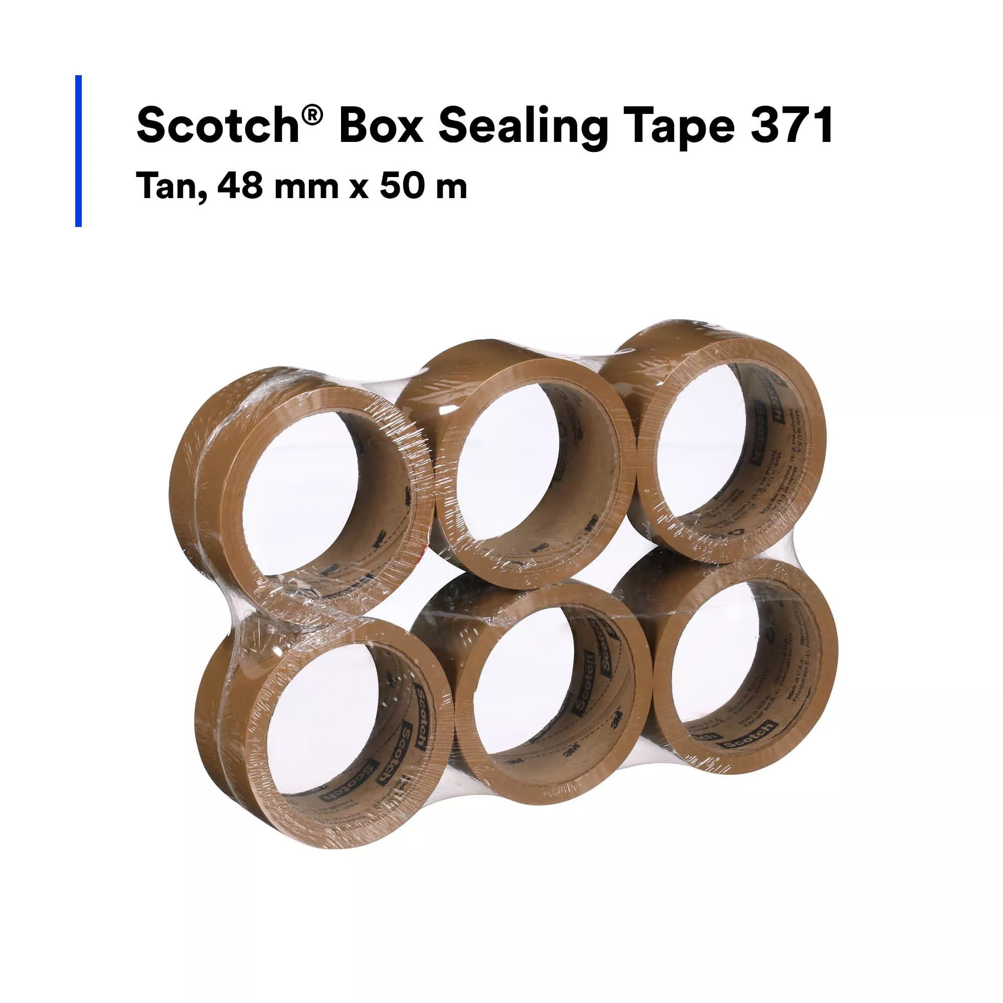 SKU 7010374971 | Scotch® Sealing Tape 371