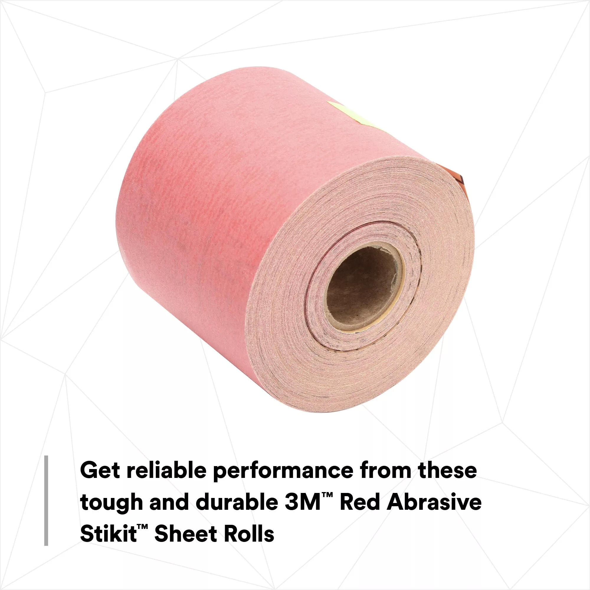 SKU 7000119924 | 3M™ Red Abrasive Stikit™ Sheet Roll
