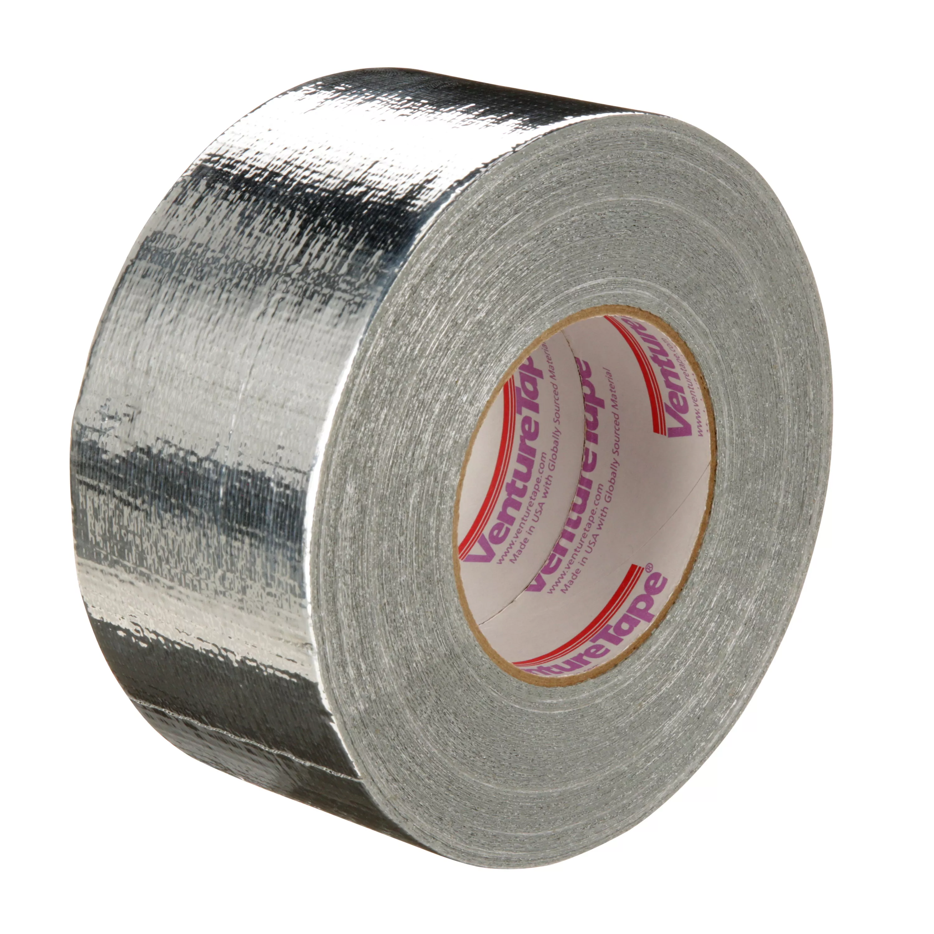 3M™ Venture Tape™ Metallized Cloth Duct Tape 1502, Silver, 72 mm x 55 m
(2.83 in x 60.1 yd), 16/Case